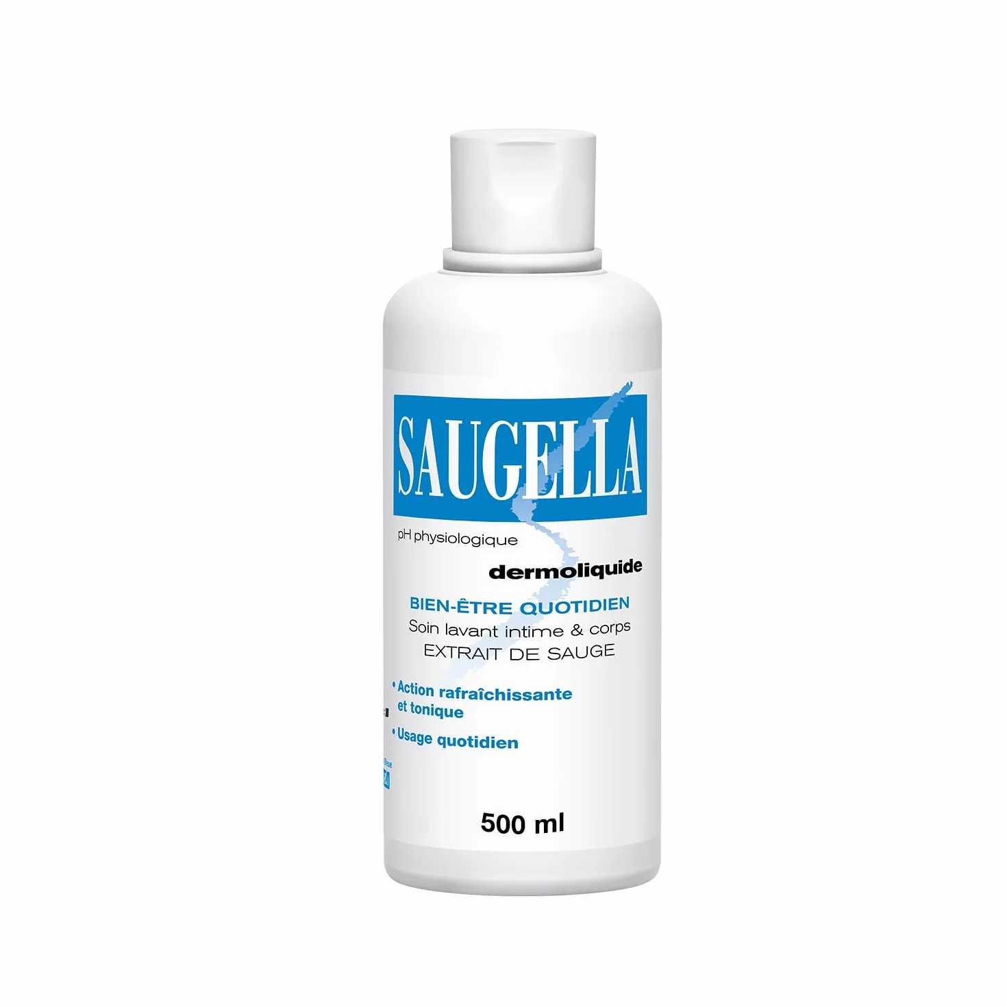 Saugella Dermoliquid z ekstraktem Salvia officinalis, odświeżający i przeciwzapachowy 500 ml