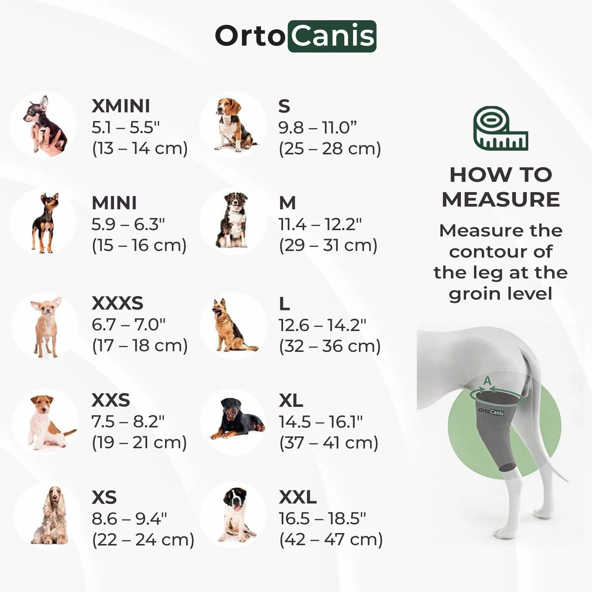 Ortocanis Ochraniacz na kolana dla psa neopren ARD rozmiar XL 37-41 cm