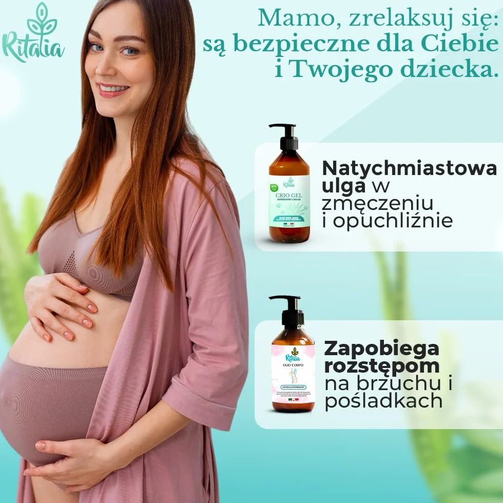 Ritalia Krem na żylaki Cryo gel 250 ml chłodzący na ciężkie nogi