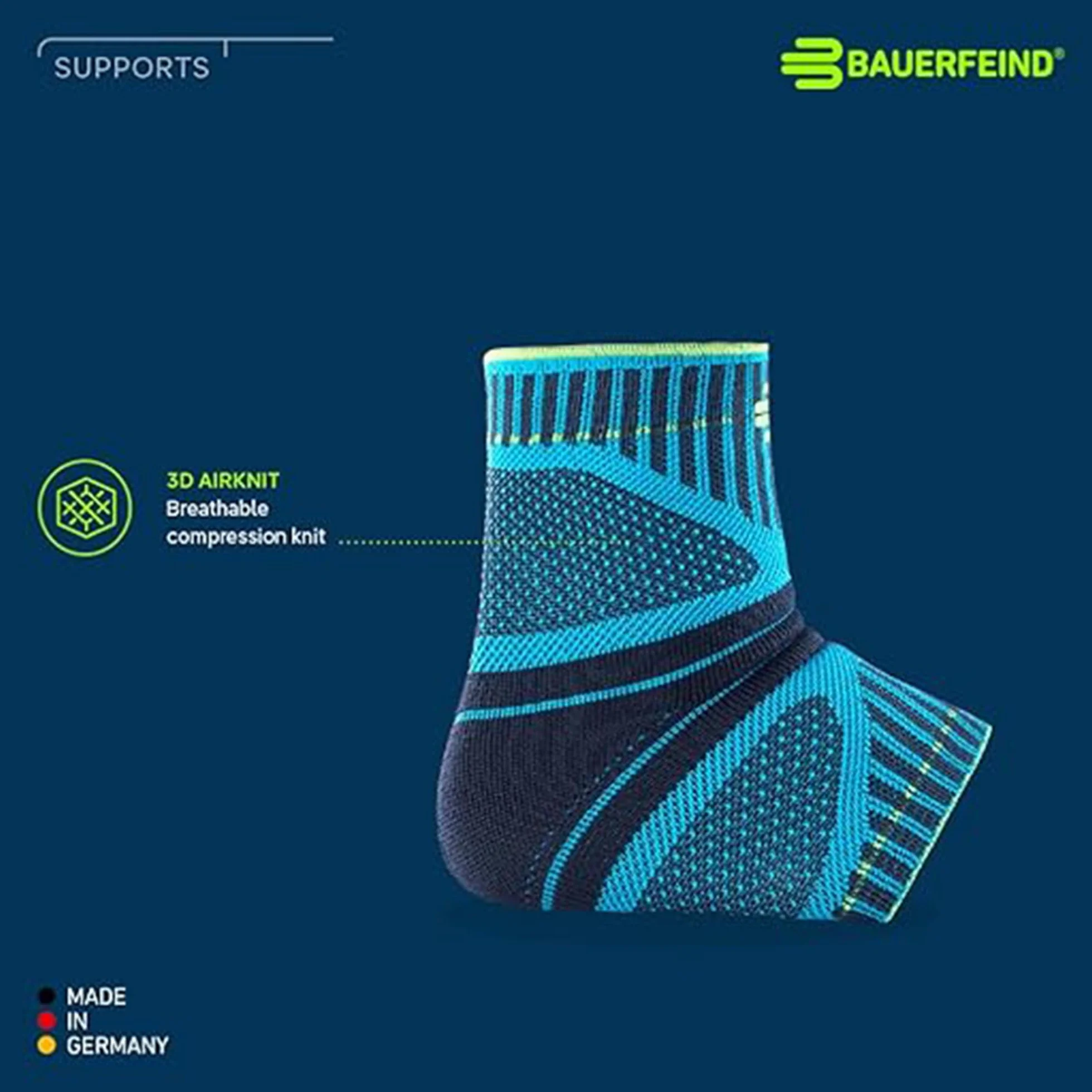 BAUERFEIND Bandaż na kostkę "Ankle Support Dynamic", uniseks