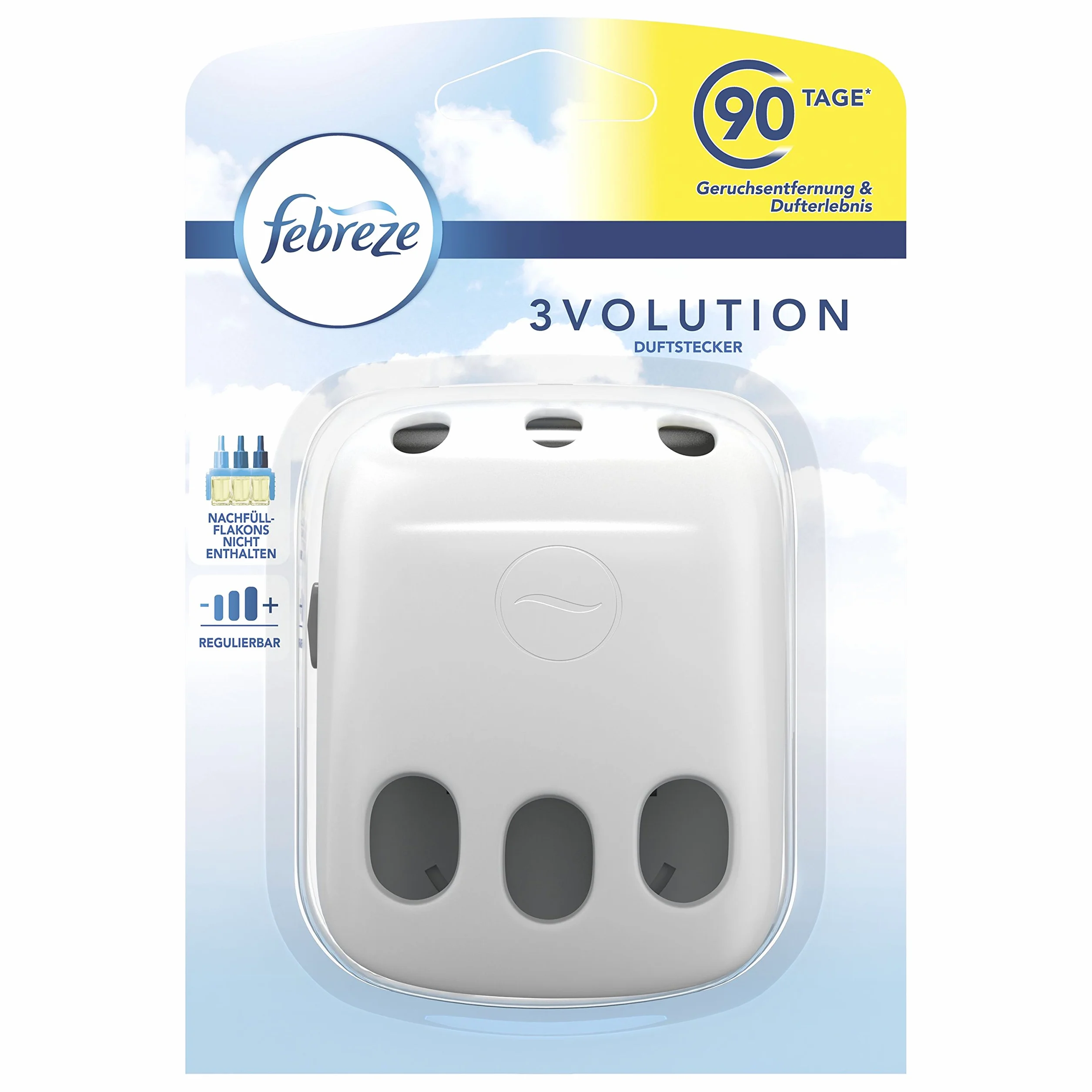 Febreze 3Volution zatyczka zapachowa, odświeżacz powietrza, naprzemienne zapachy