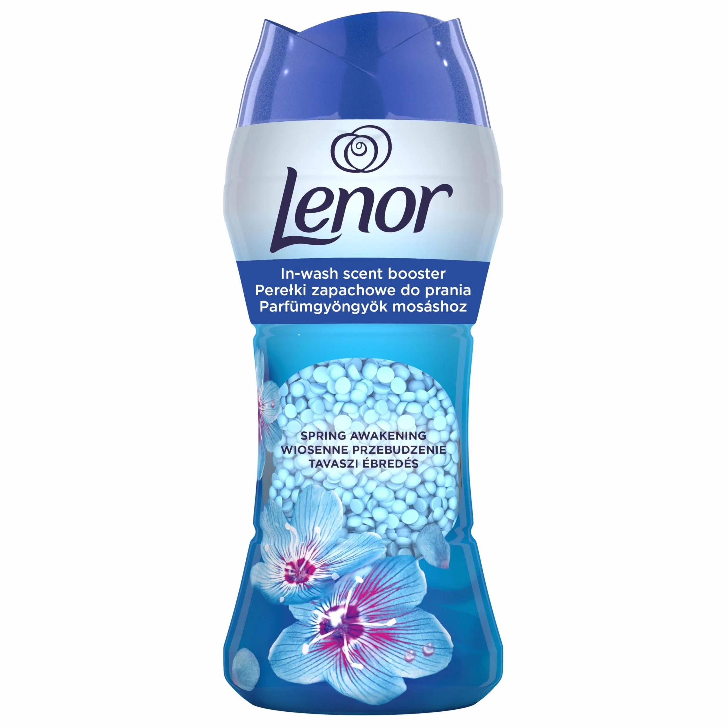 Lenor perfumowane perełki zapachowe do prania 195g, Spring Awakening, zapach non stop do 12 tygodni dla przechowywanych ubrań