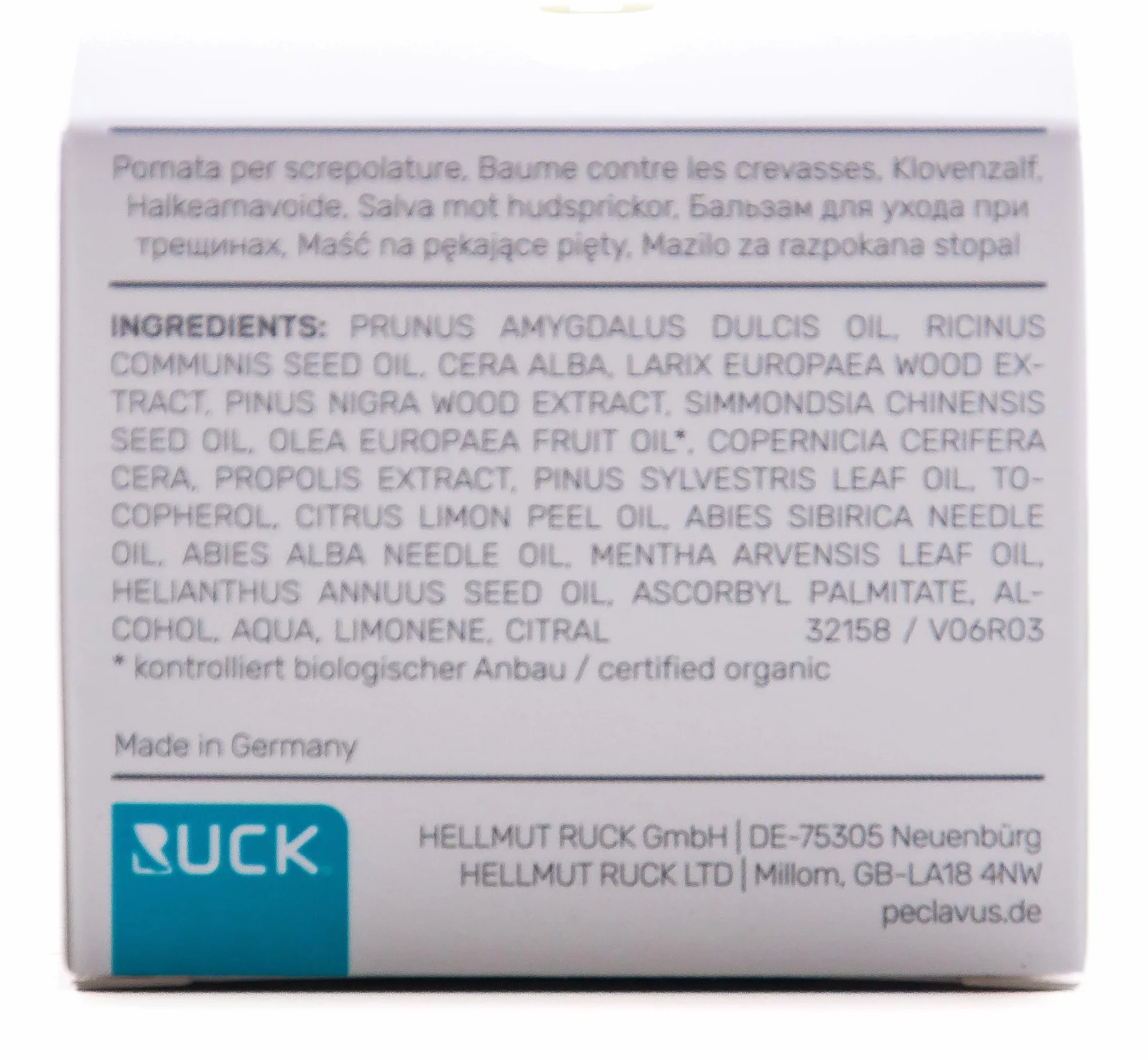 Peclavus Basic maść z owłosieniem Propolis i wosk Canauba na zrogowaciałą skórę stóp 50 ml