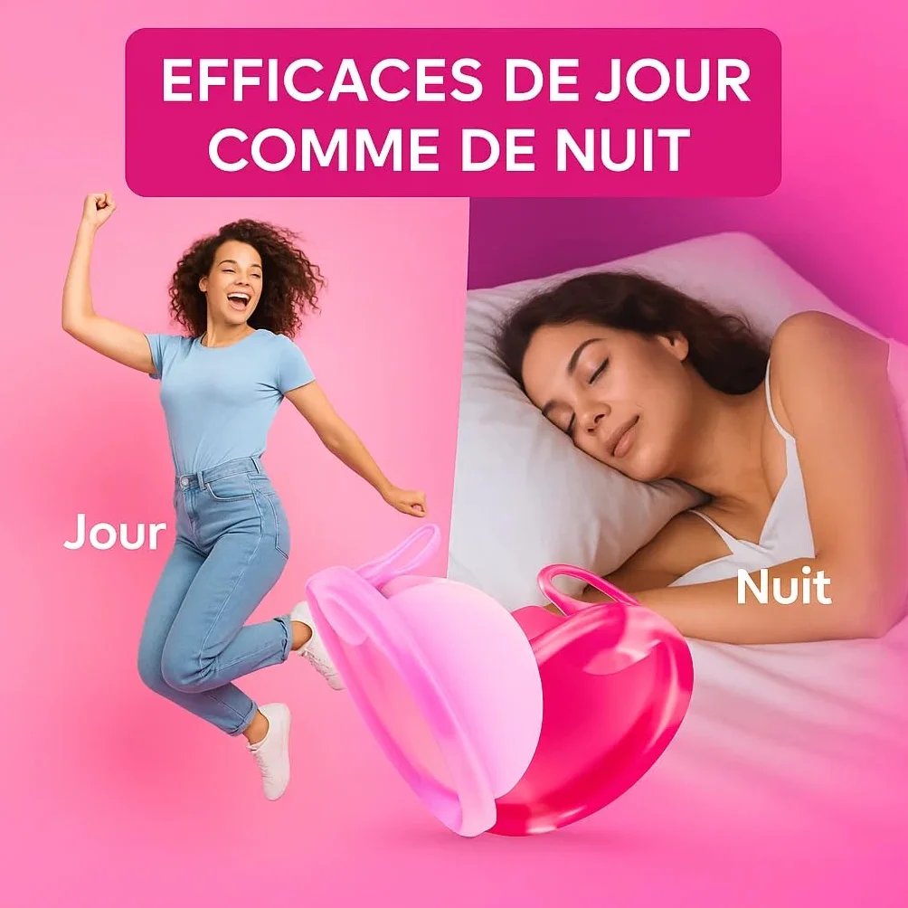 inly Zen Dysk Menstruacyjny x2, Biały, Bez BPA