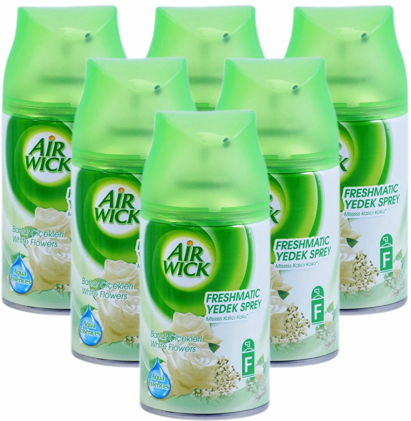 6 wkładów Airwick do Freshmatic Max "White Flowers" - 250 ml