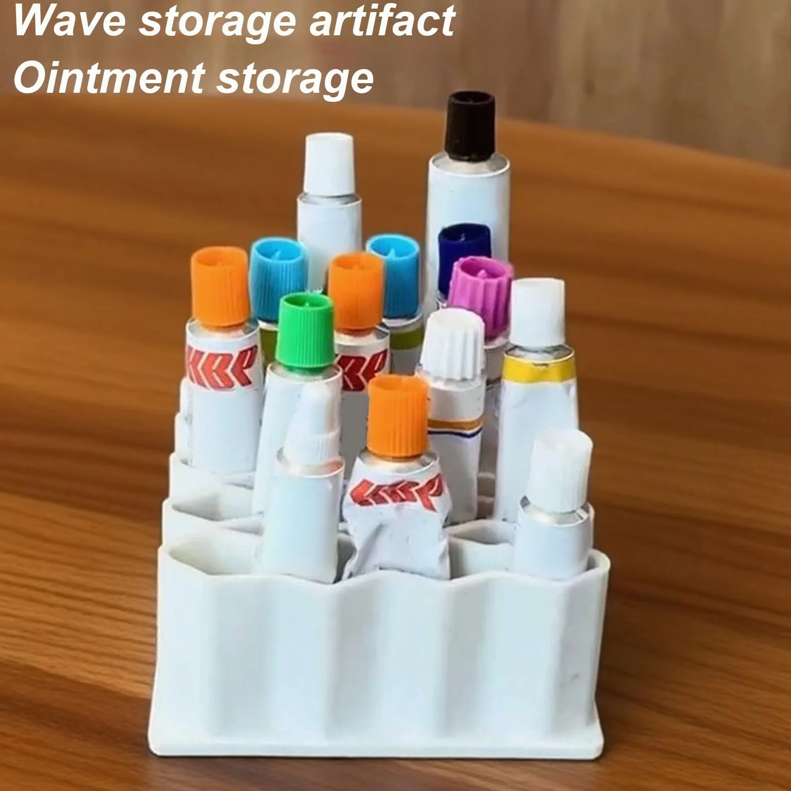 Pudełko na z wieloma przegródkami, pojemnik do przechowywania leków, 9 x 8 x 4 x 4 cm przegrody dozownika maści, przenośne zdrowie, organizer narzędzie solidna konstrukcja, pudełko do