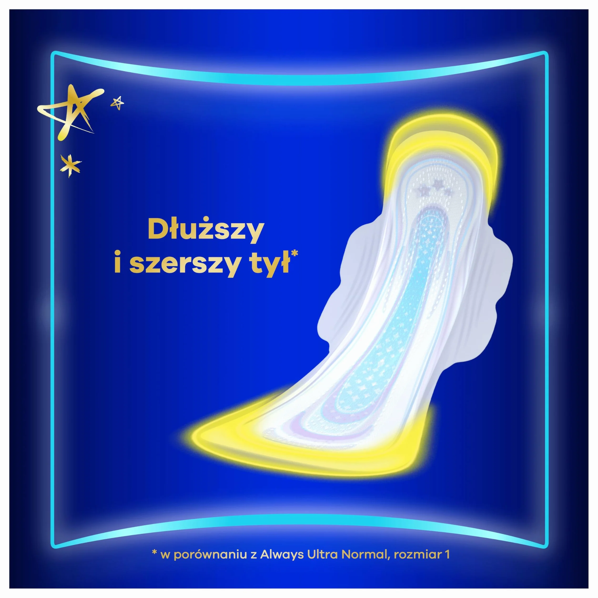 Always Ultra Podpaski Secure Night Extra rozmiar 5 ze skrzydełkami x32