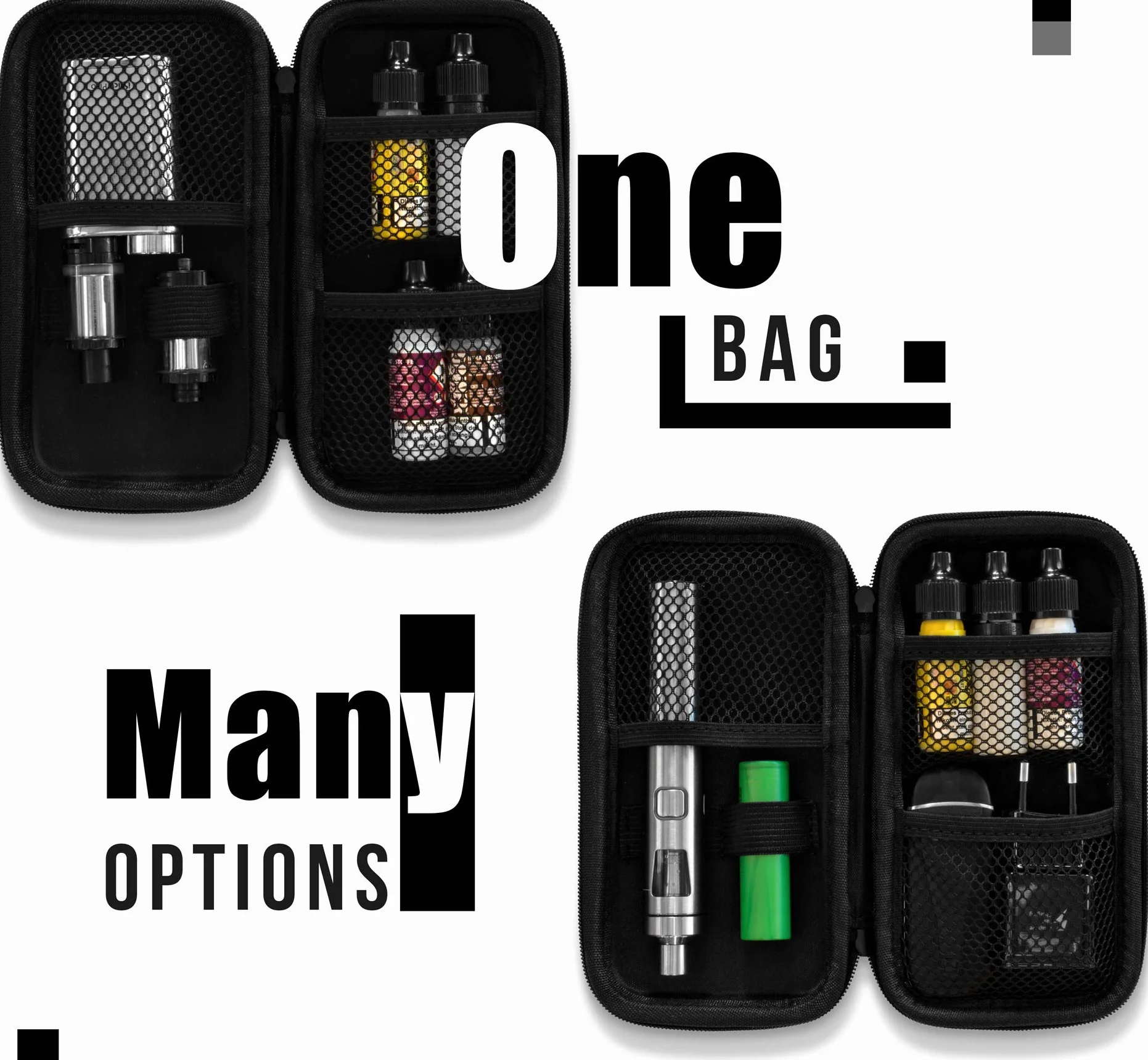 Torba na e-papierosa | Etui Vape na liquidy i akcesoria w podróży