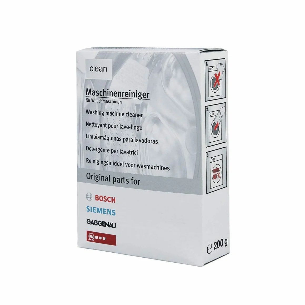 Bosch Siemens środek do czyszczenia pralki 200 g ORIGINAL