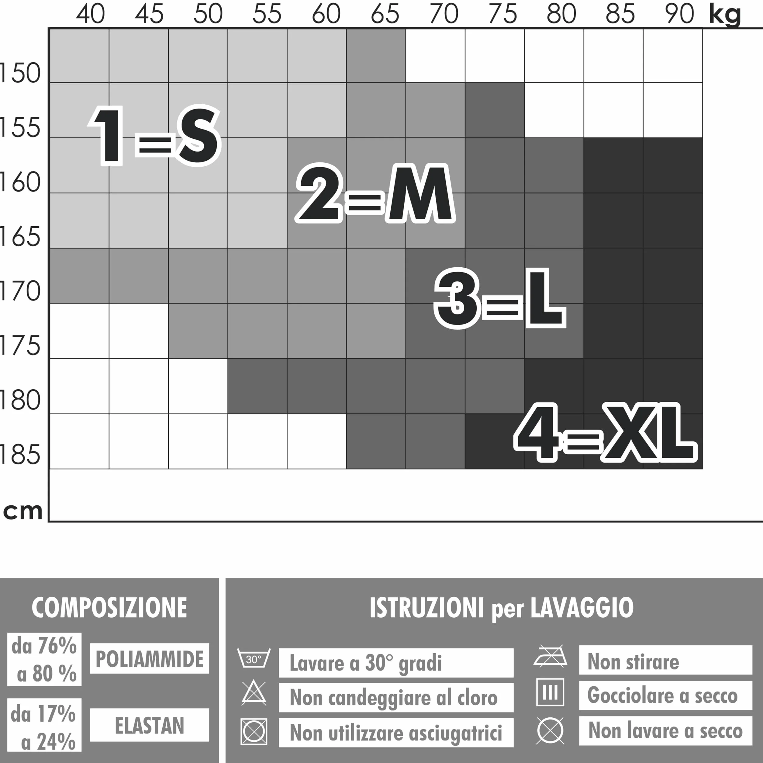 BeOnTop damskie podkolanówki ze stopniowanym uciskiem 70 den, damskie pończochy stopniowane uciskowe 17-18 mmHg, damskie skarpety uciskowe Comfort Support Line, damskie skarpety od skarpetek -