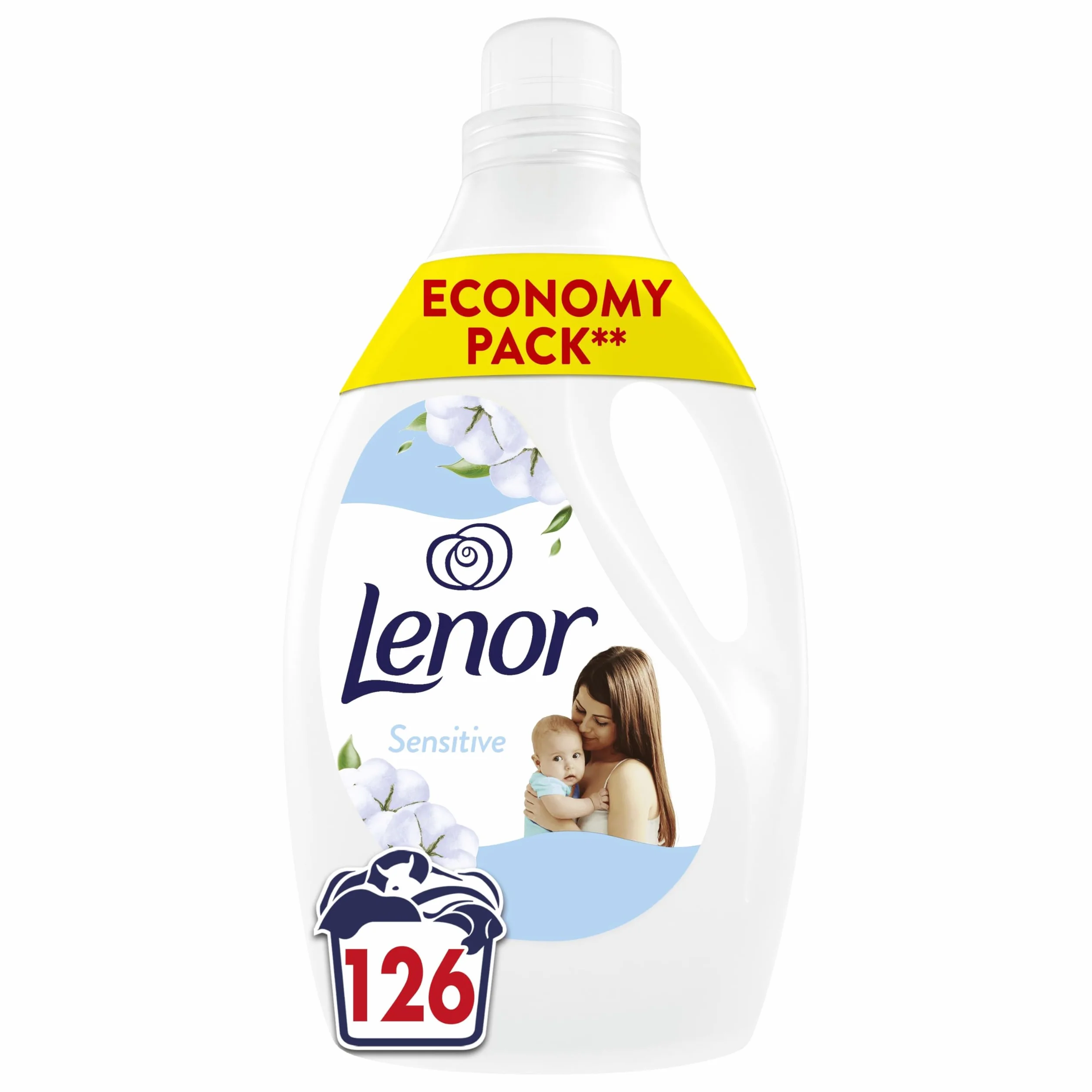 Lenor Płyn Do Płukania Tkanin Sensitive Hipoalergiczny 126 Prań
