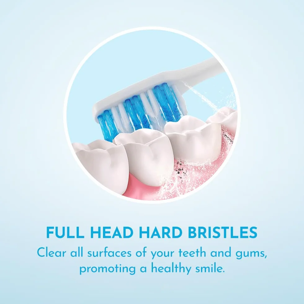 REACH Essential Care Interdental Firm szczoteczka do zębów, ręczna, twarde włosie, 12 sztuk