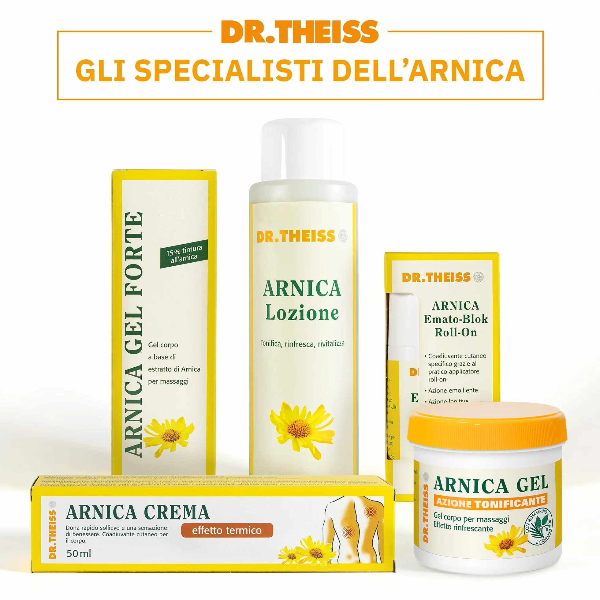 Dr. Theiss Arnica żel do szybkiego masażu mięśni i stawów, 200 ml