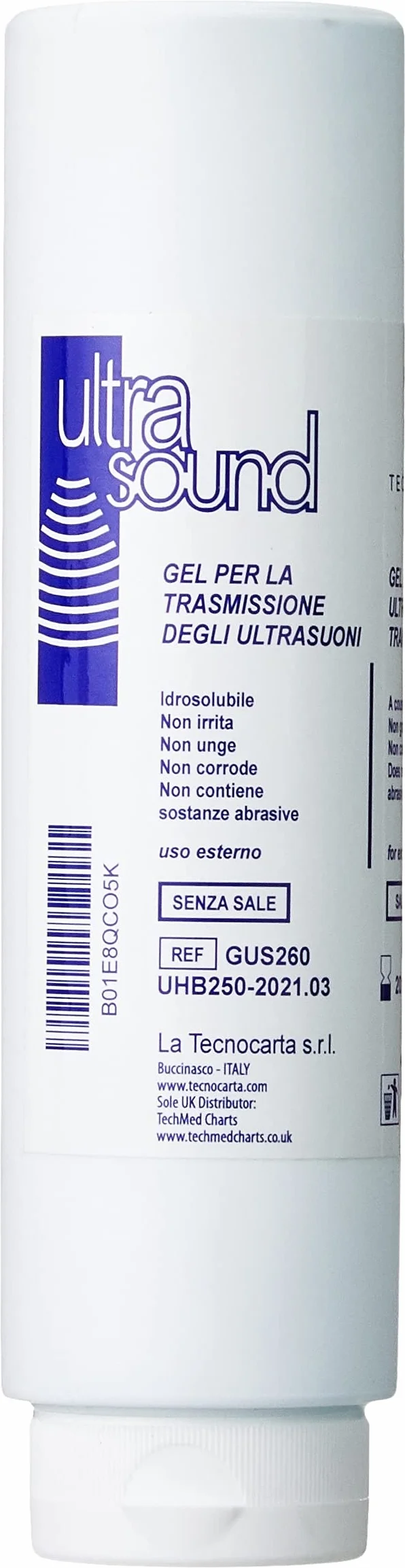 GUS260 żel ultradźwiękowy w butelce 250 ml