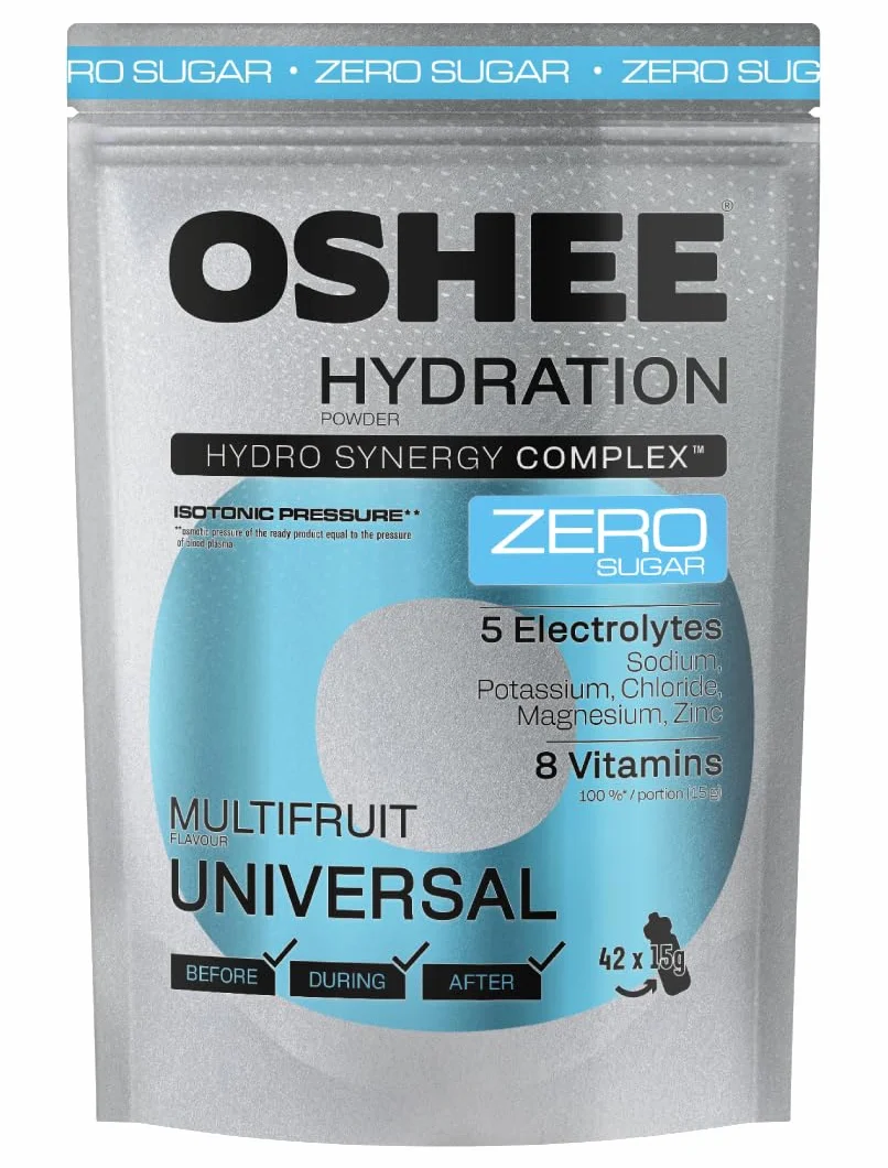 OSHEE Hydration Zero Sugar proszek Multifruit 630 g