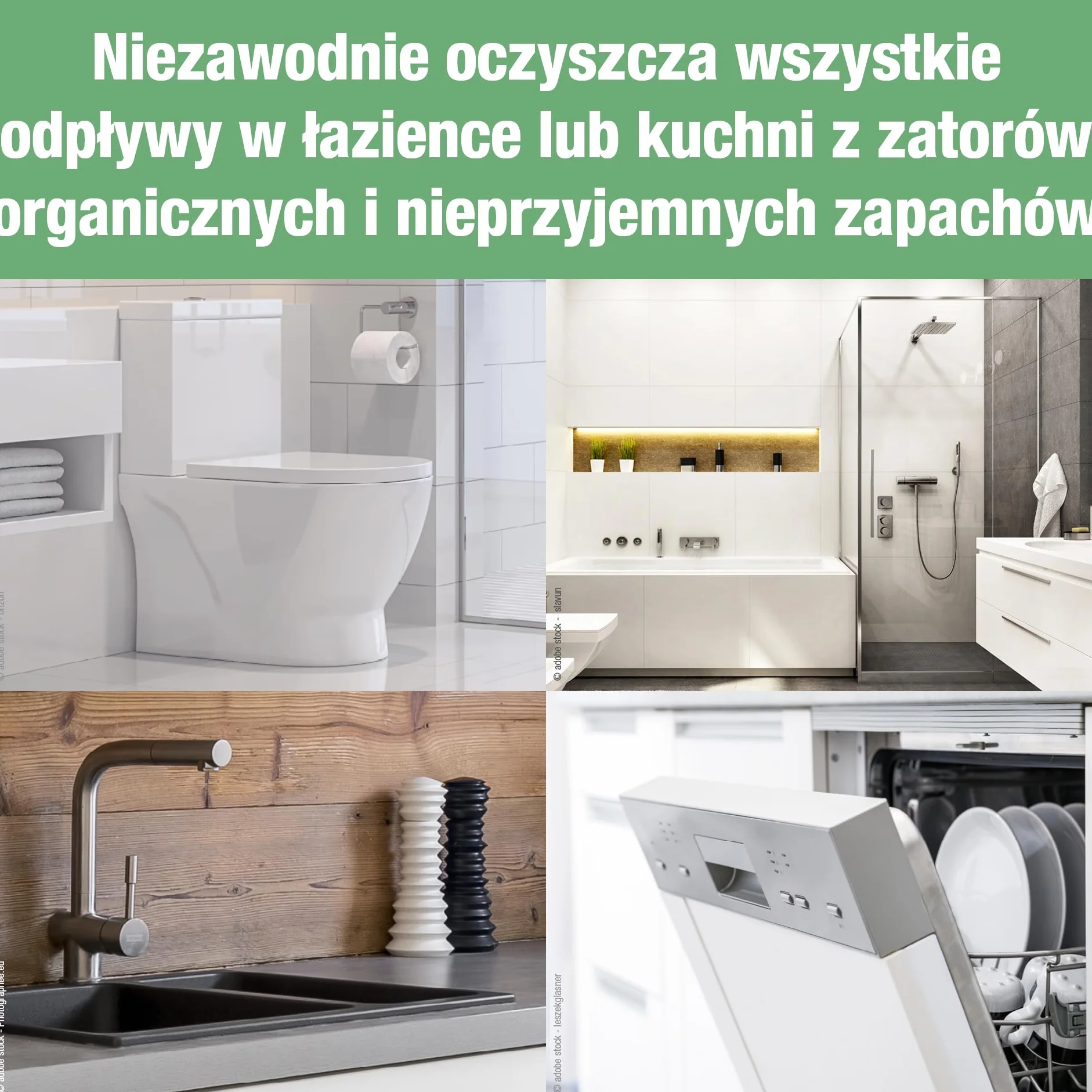 bio-chem - Odblokowanie odpływu 2 x 1L - ekspresowa formuła niezwykle skuteczna w walce z zatorami i włosami - do prysznica, wanny, szamba, umywalki, kuchni, syfonu