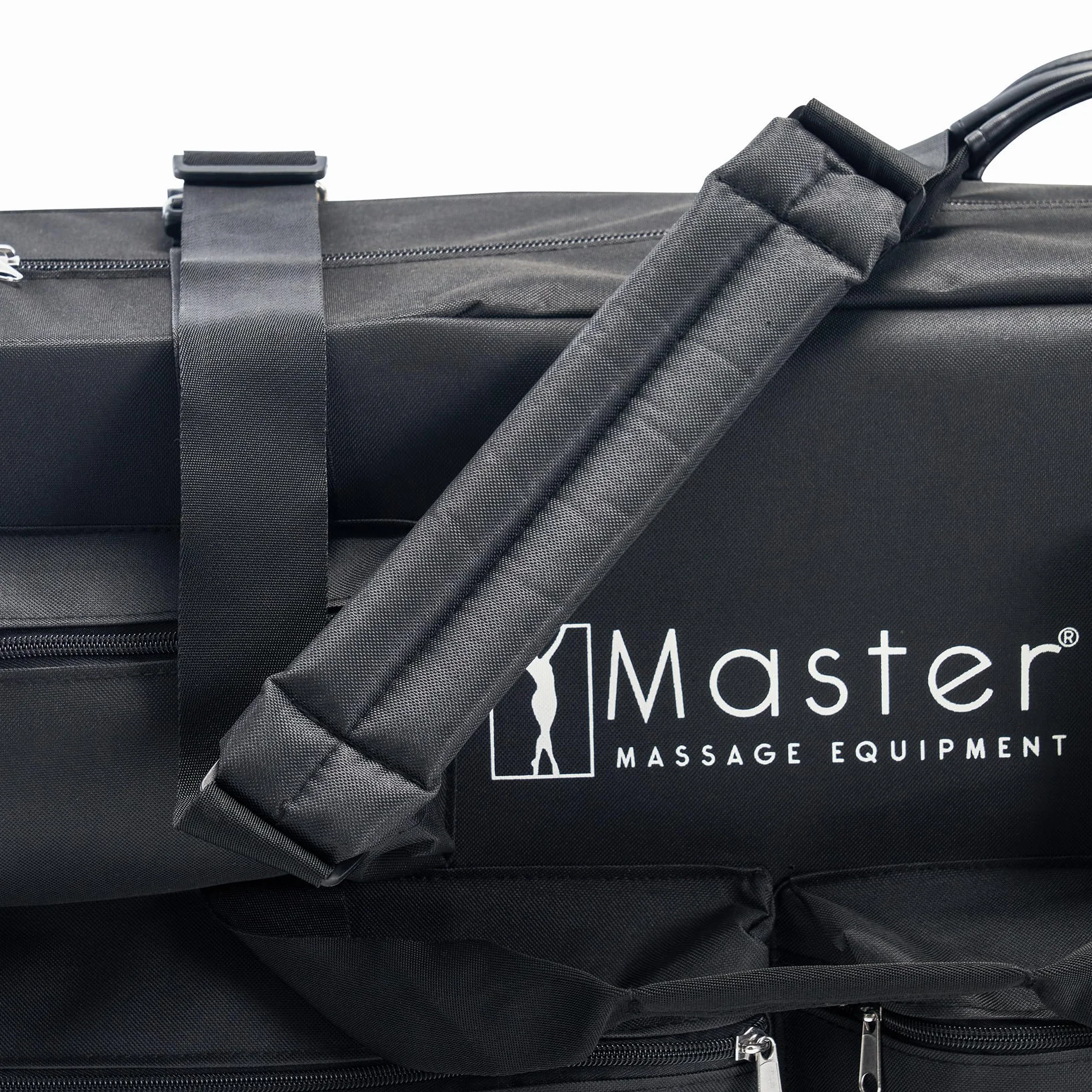 Master Massage Uniwersalny pokrowiec na stół na kółkach na stół do masażu, czarny
