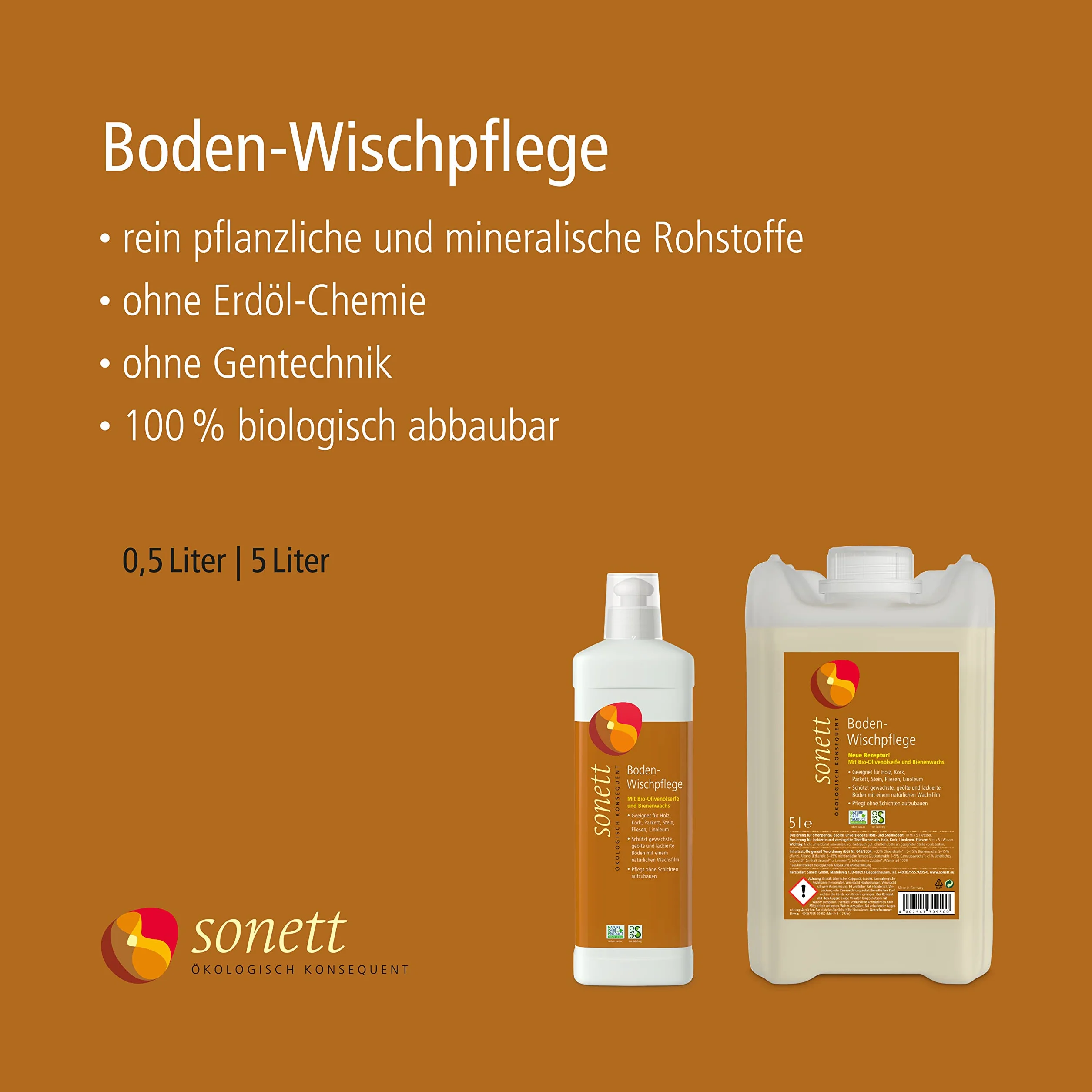 Sonett Środek do czyszczenia podłóg, 500 ml