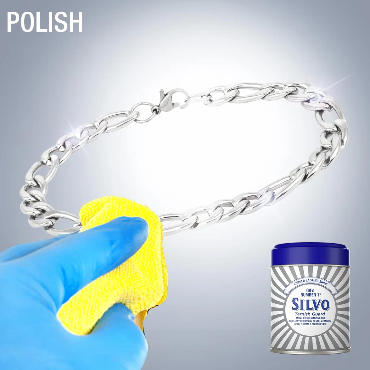 Metalowa wata polerska 75 g, 2 sztuki