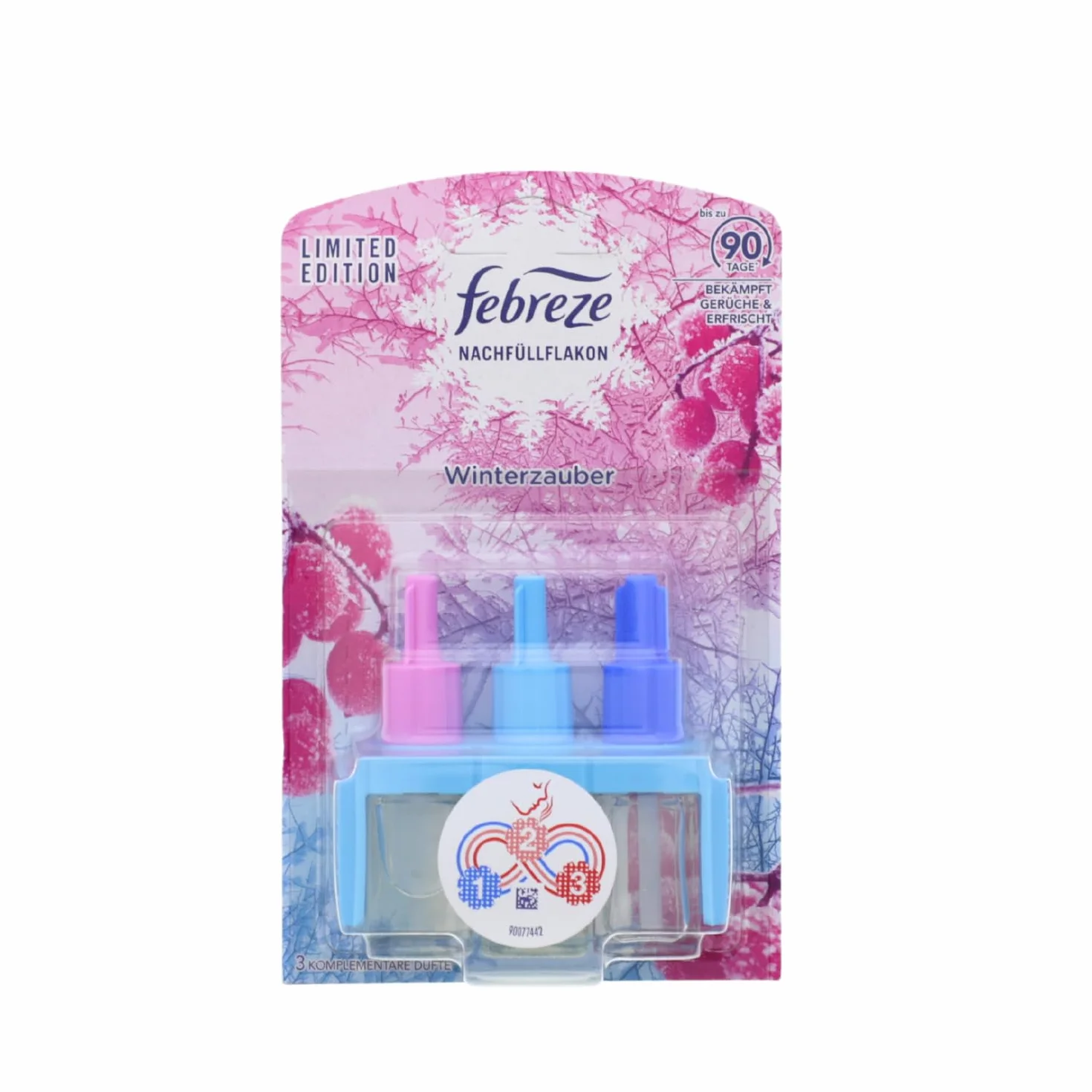 Febreze 3Volution Normeryka Północna truskawka zapach uzupełniający 20 ml odświeżacz powietrza