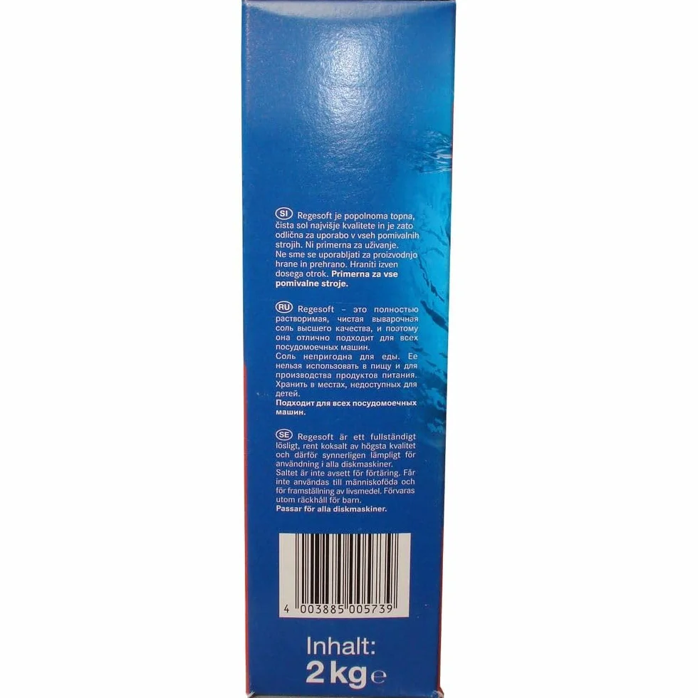 Esco Regesoft sól do mycia w zmywarce, gruboziarnista (6 x 2 kg)