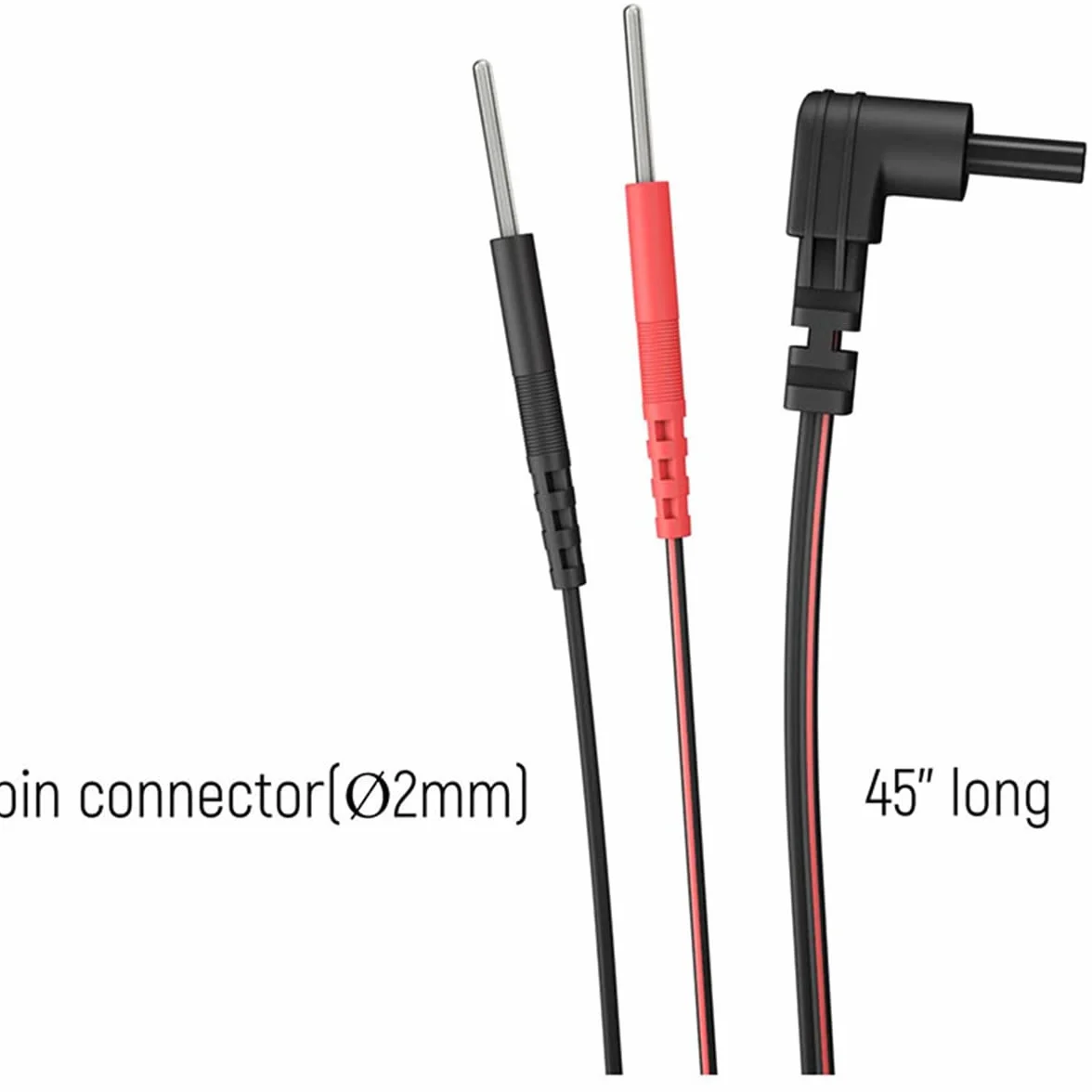 Tens kabel przyłączeniowy DC 2,35 wtyczka 2,0 mm z żeńskim połączeniem (4 sztuki)