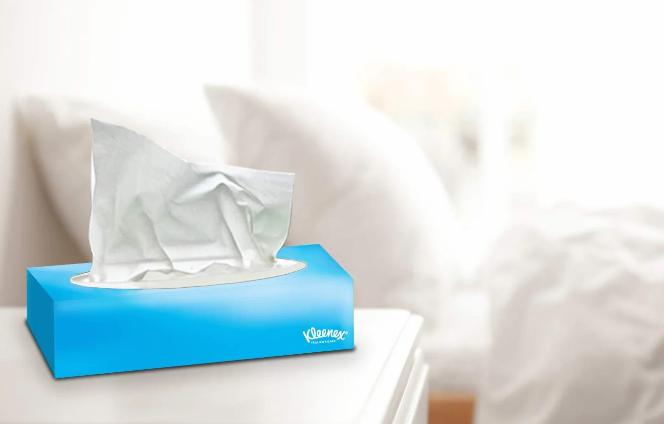 Kleenex Taglich Sicher 3057 Chusteczki, Biały, 140 szt.