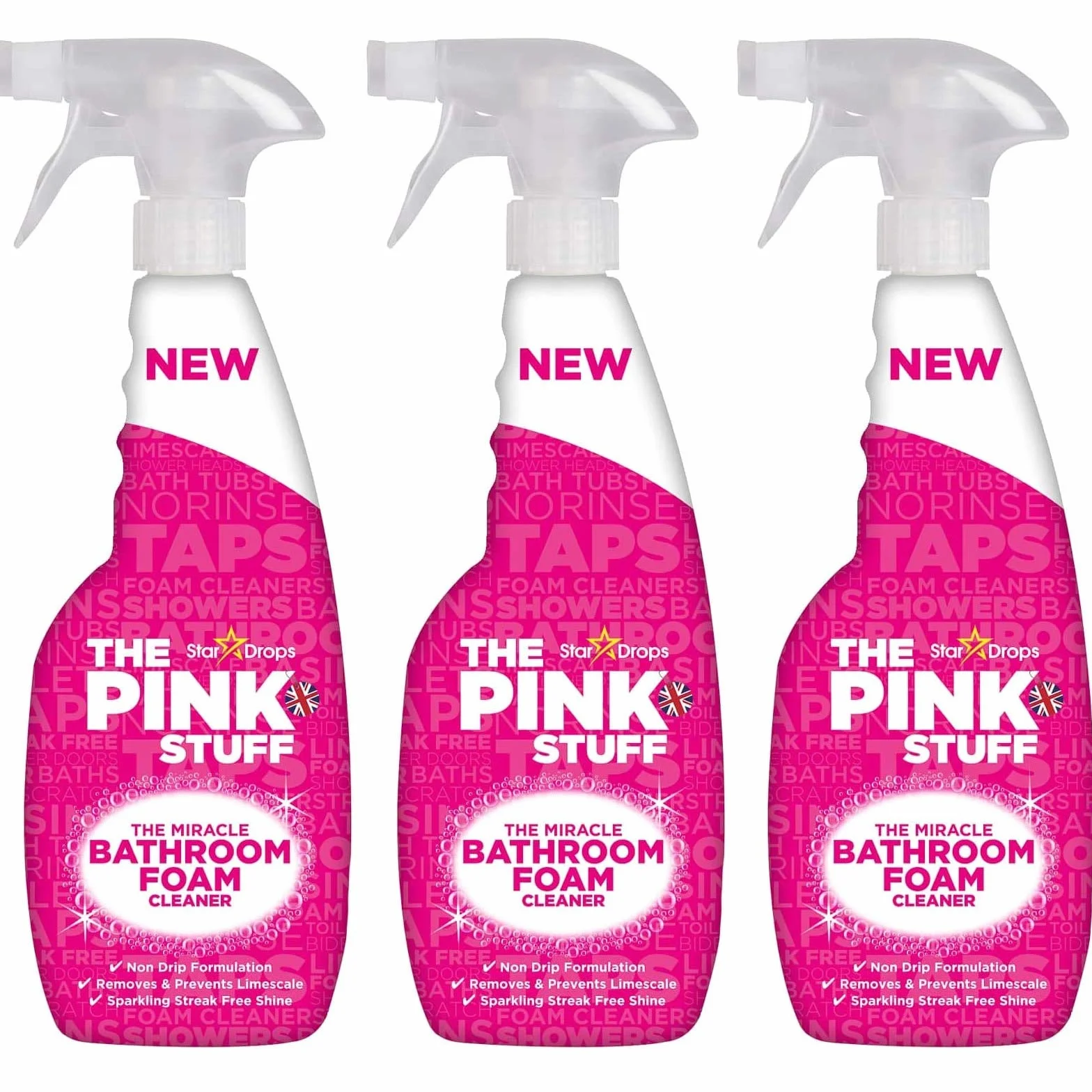 The Pink Stuff The Miracle Bathroom Foam Cleaner 750 ml