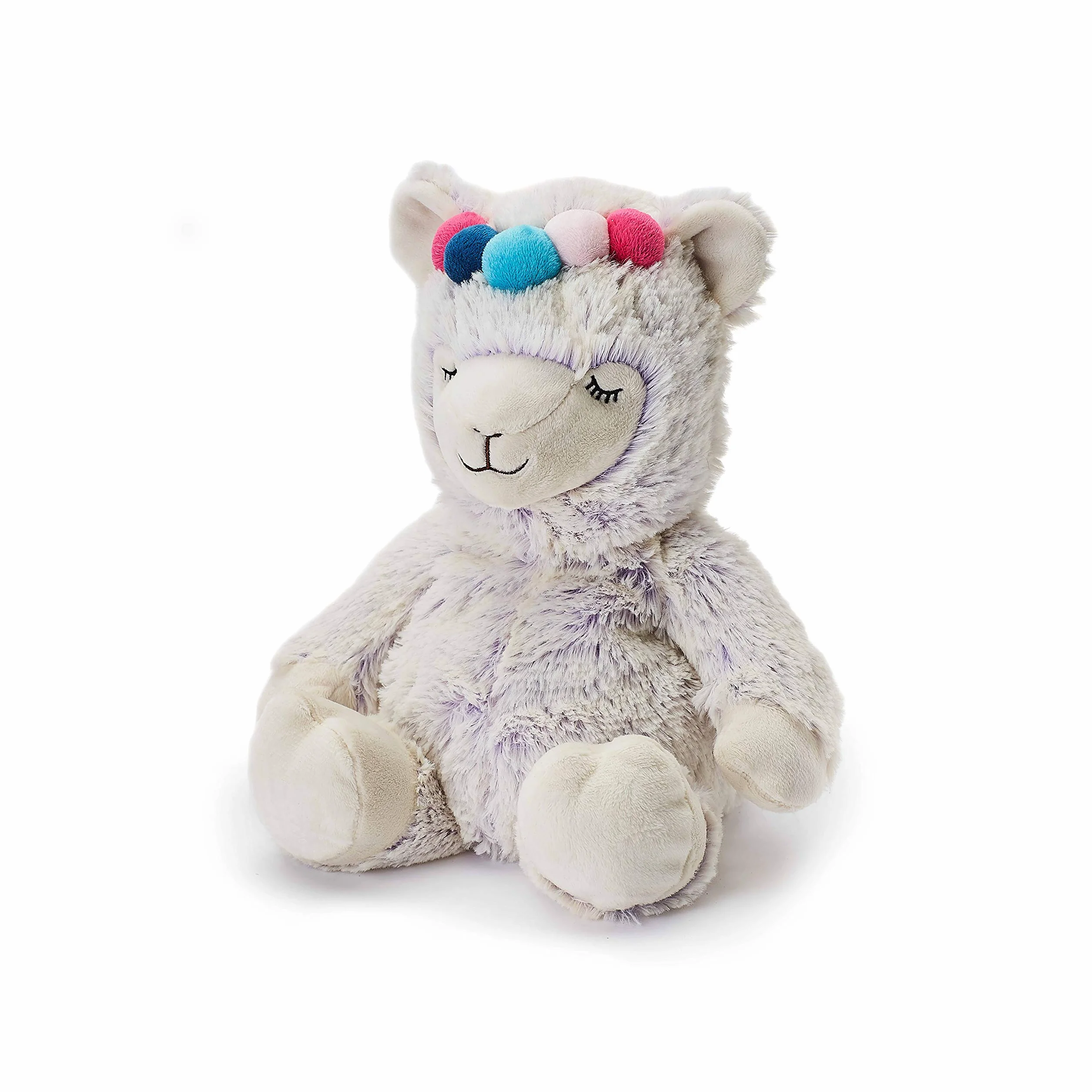 Warmies® 33 cm w pełni podgrzewana miękka zabawka zapachowa z francuską lawendą - lama