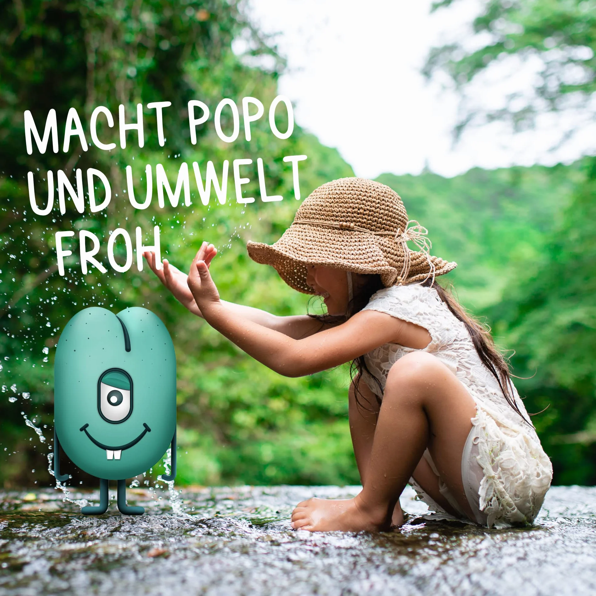 ProctyClean PopoLino Kids łagodna pianka czyszcząca zamiast nawilżanych chusteczek. Sprawia, że pośladki i środowisko są przyjazne dla środowiska. Aloesem, oczarem wirginijskim, agamotką i witaminą E