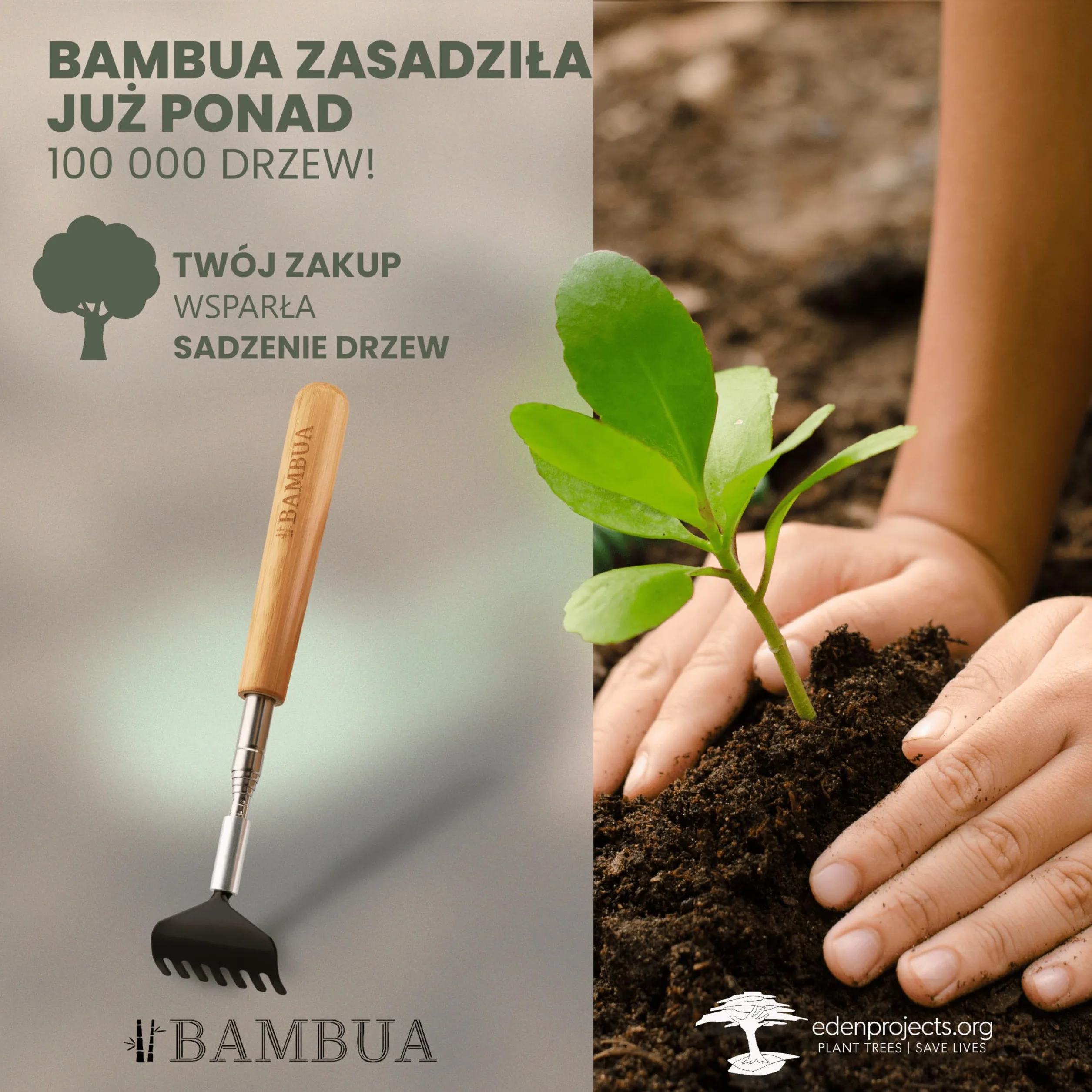 BAMBUA Zgarniacz do pleców z teleskopem - [W zestawie 5 końcówek] Uchwyt bambusowy - Dla przyjemnego uczucia drapania - Zestaw premium ze stali nierdzewnej do drapania pleców - Idealny na prezent