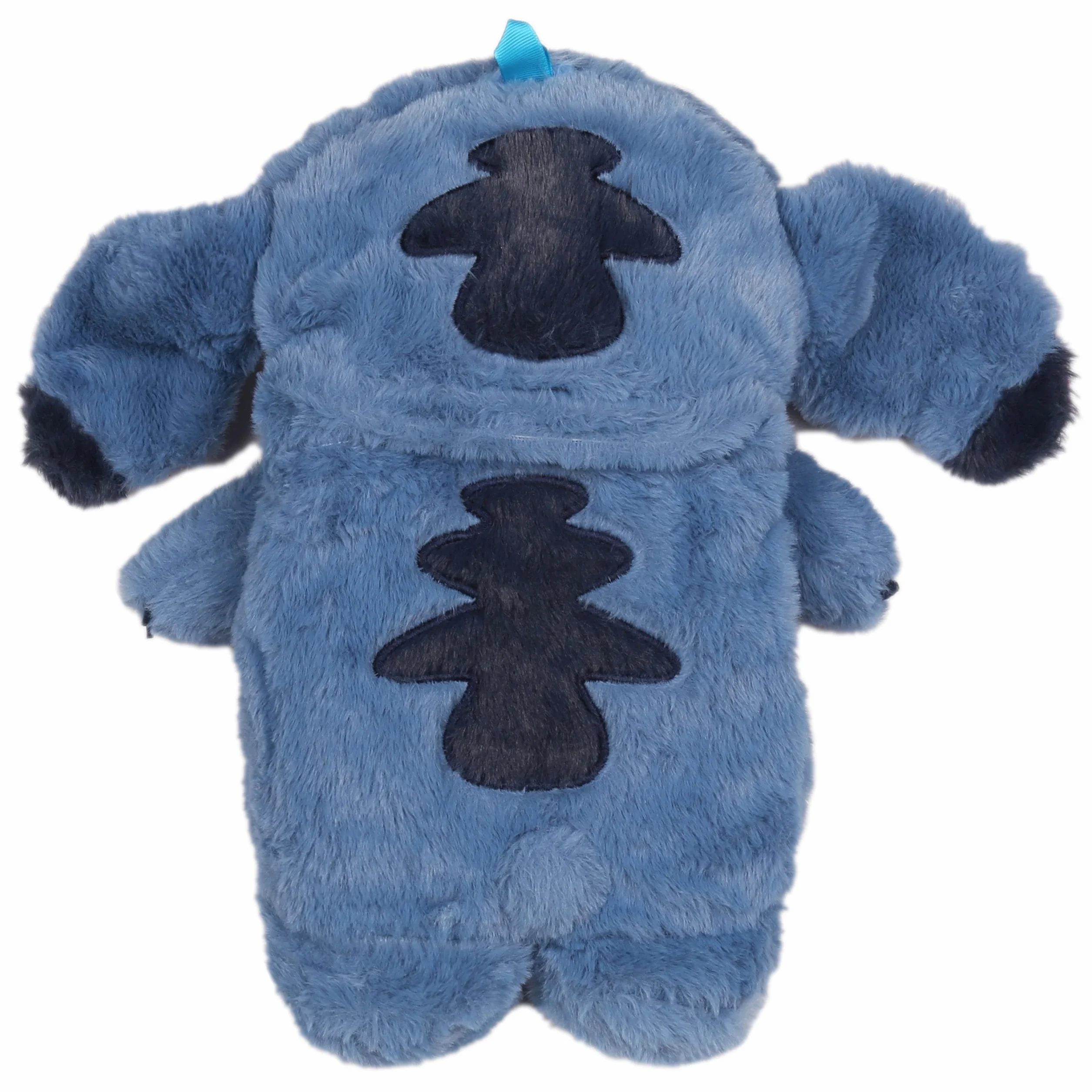DISNEY Stitch Gumowy termofor 750 ml z miękką poszewką