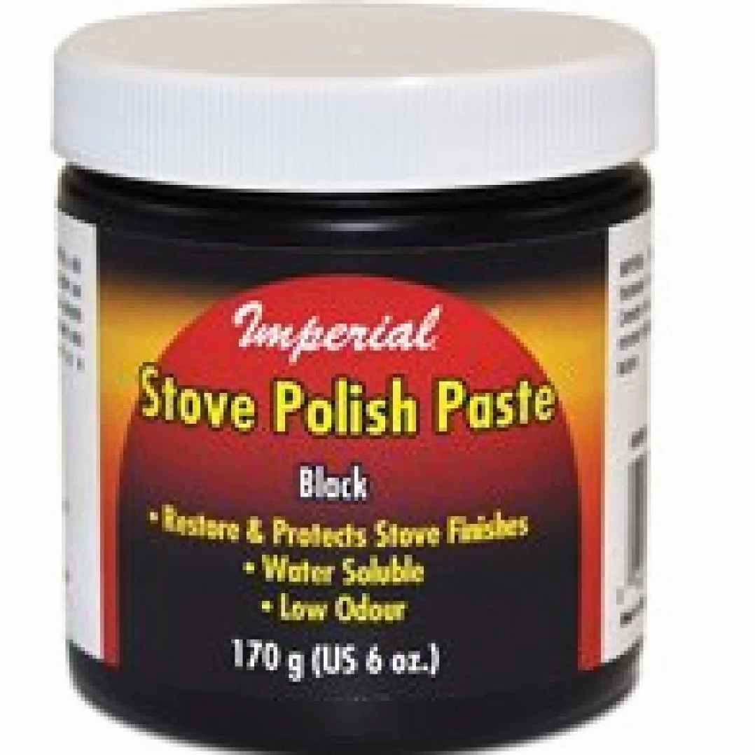 Black Stove Polish Paste 6 oz