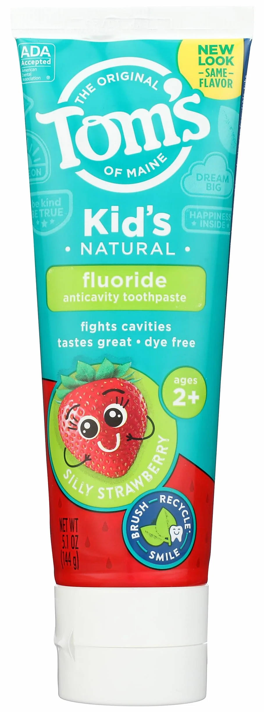 Natural Children's Fluoride pasta do zębów Silly Strawberry 5.1 oz