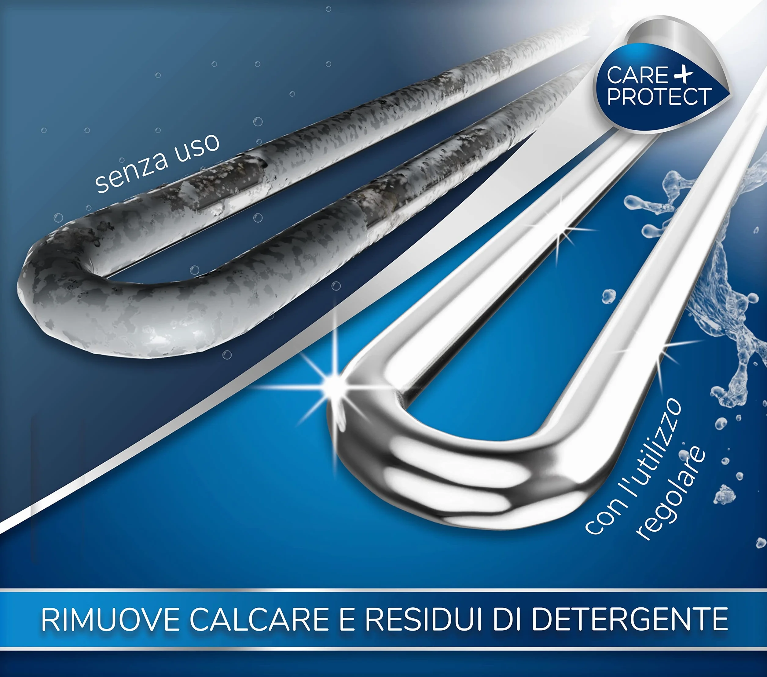 CANDY Anticalcare Sgrassante Igenizzante Lavatrice Lavasto Care+Protect