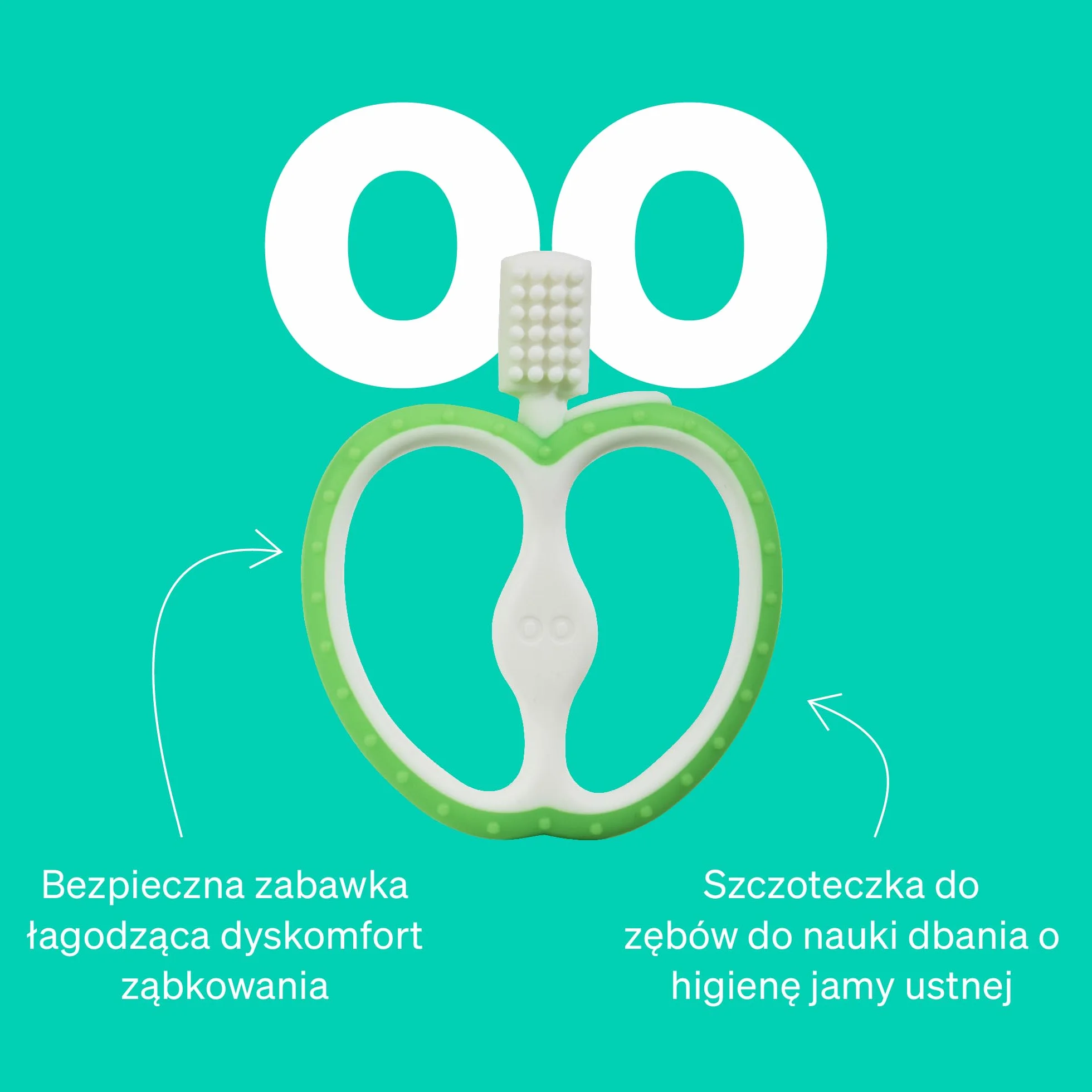LoveNoobs Silicone 360° Baby Toothbrush Teether