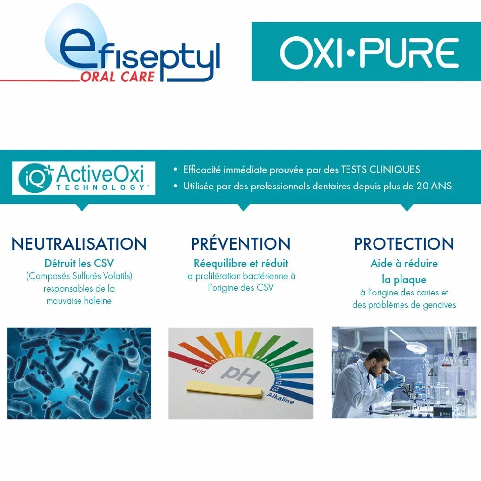 Efiseptyl Oxi-Pure Oxiose Protection Spray do jamy ustnej 9 ml