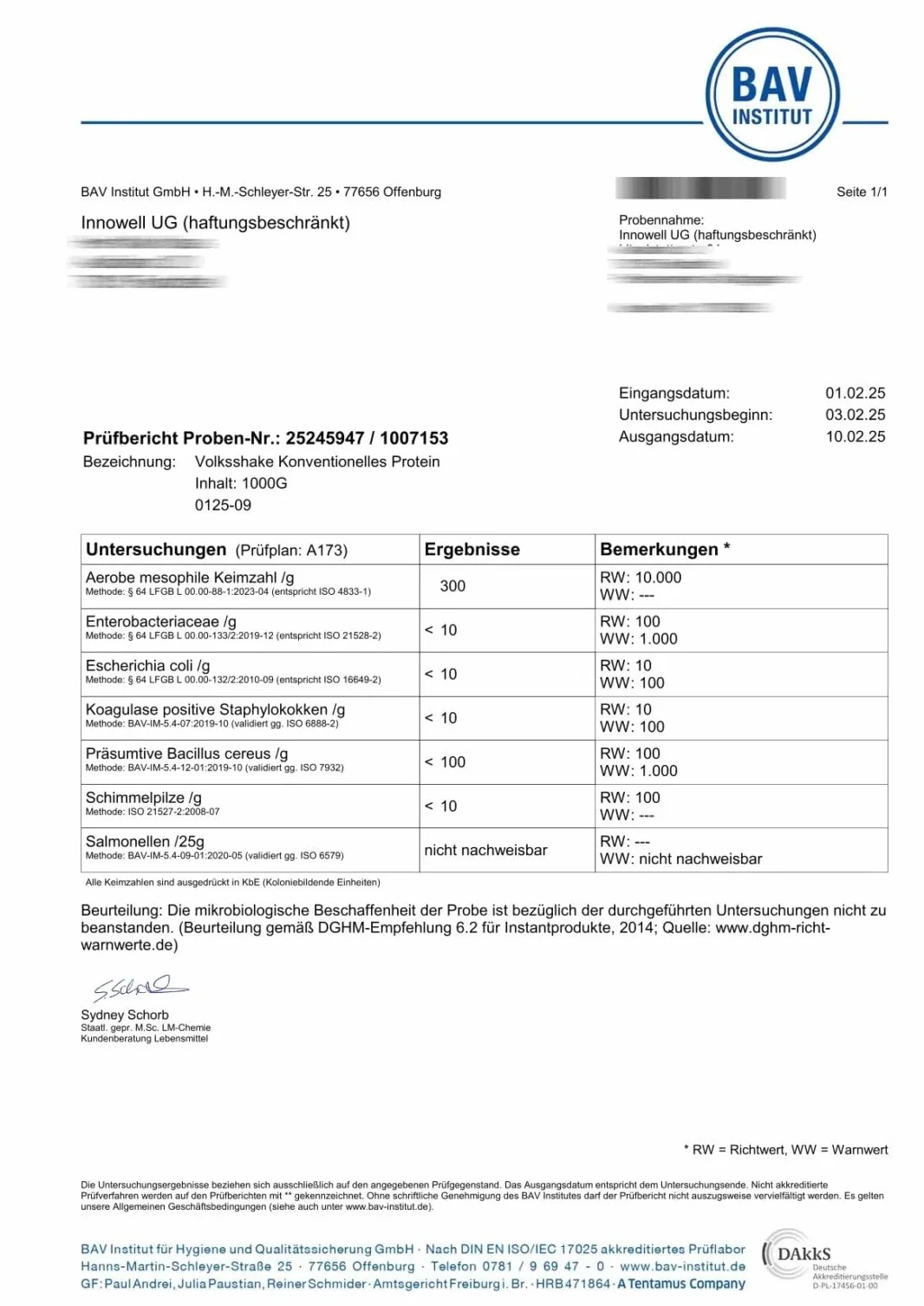 Wegańskie białko kremowe o smaku wanilii | 1000g | 12 roślinnych źródeł białka | Bez sukralozy | Bez soi i glutenu | Wysokiej jakości z Jeziora Bodeńskiego | Wyprodukowano w Niemczech