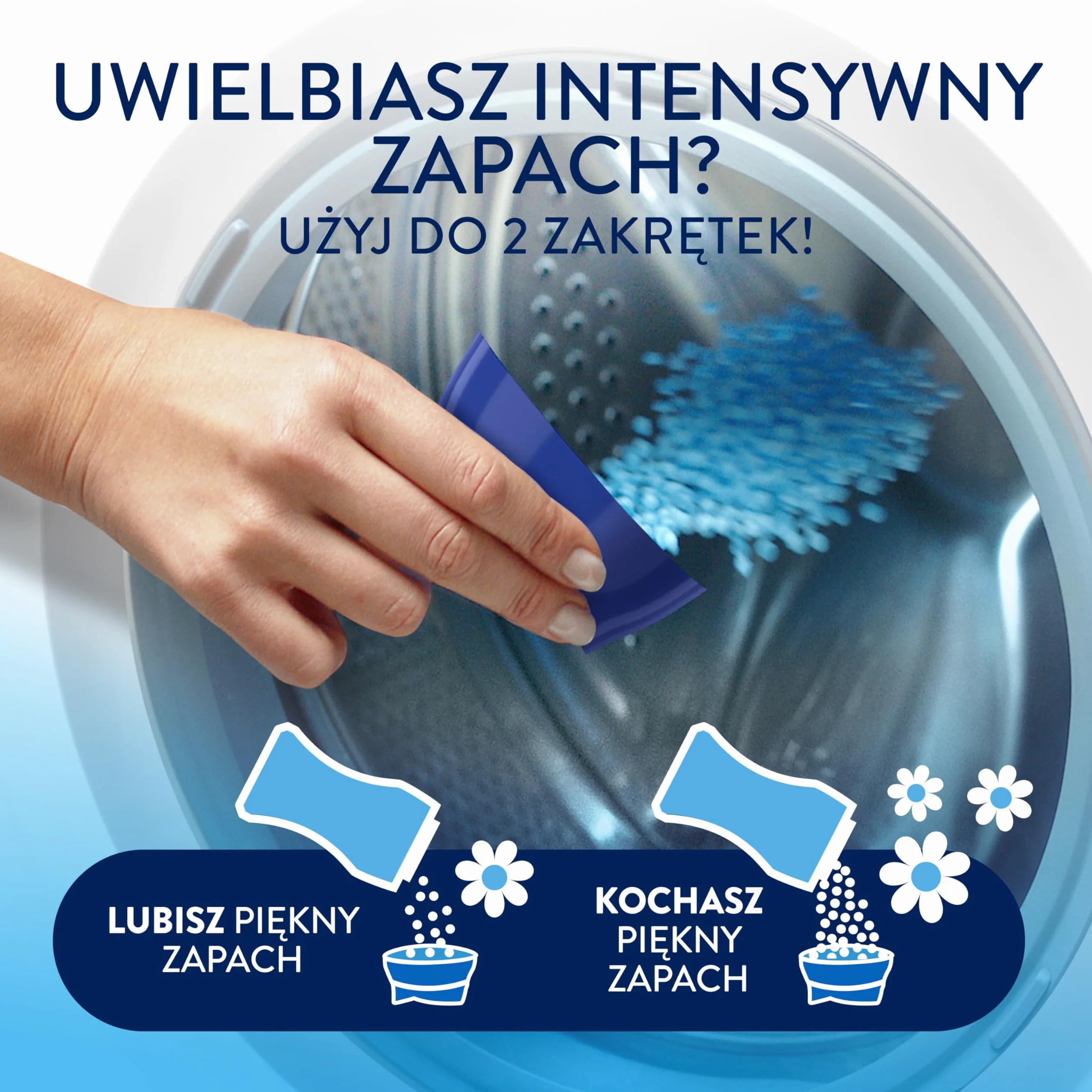 Lenor perfumowane perełki zapachowe do prania 195g, Spring Awakening, zapach non stop do 12 tygodni dla przechowywanych ubrań