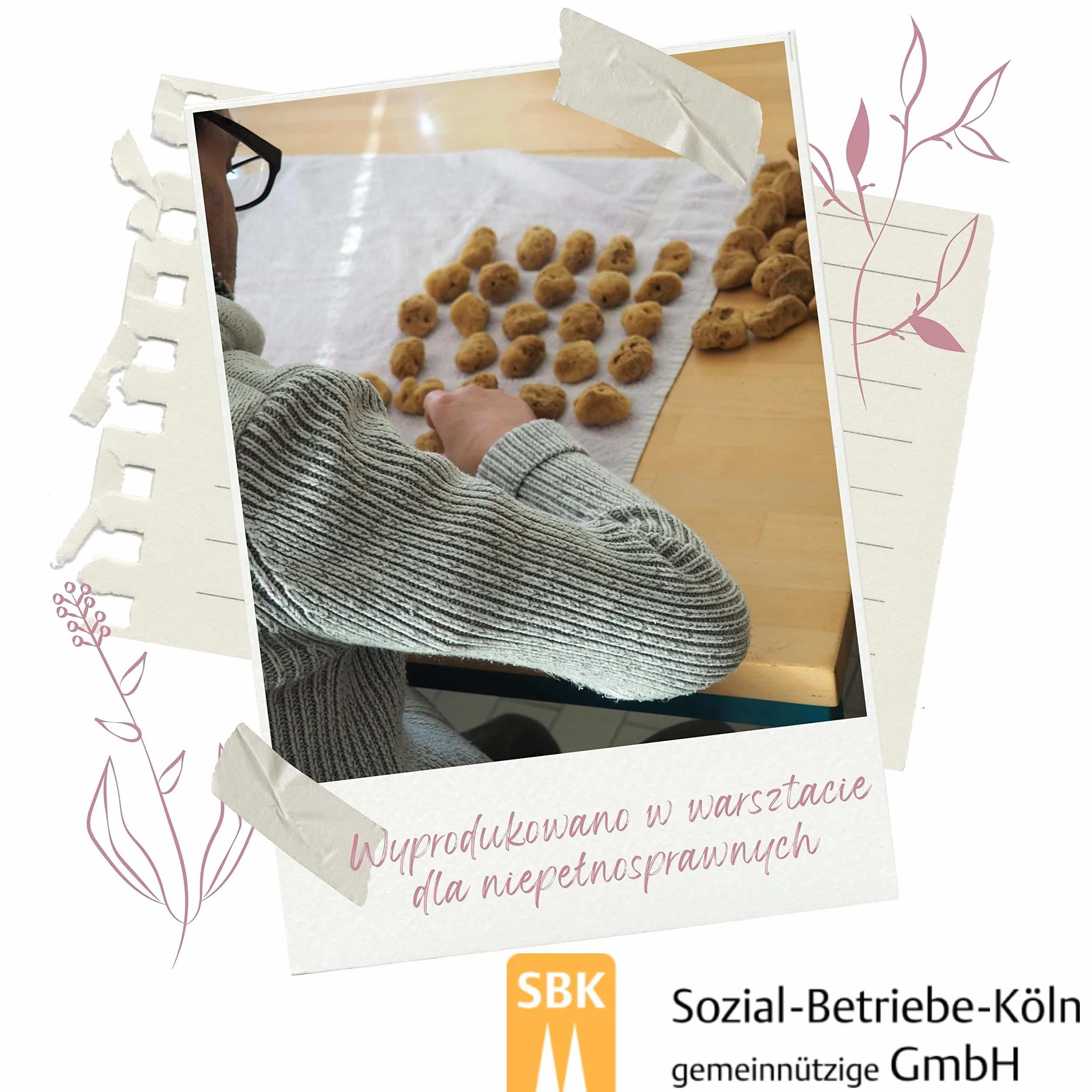 Naturalna gąbka menstruacyjna z nitką alternatywa dla tamponów zmywalna Dermatest doskonały pojemnik podróżny jakość premium Grecja Roz. S 5 x 3-5 cm