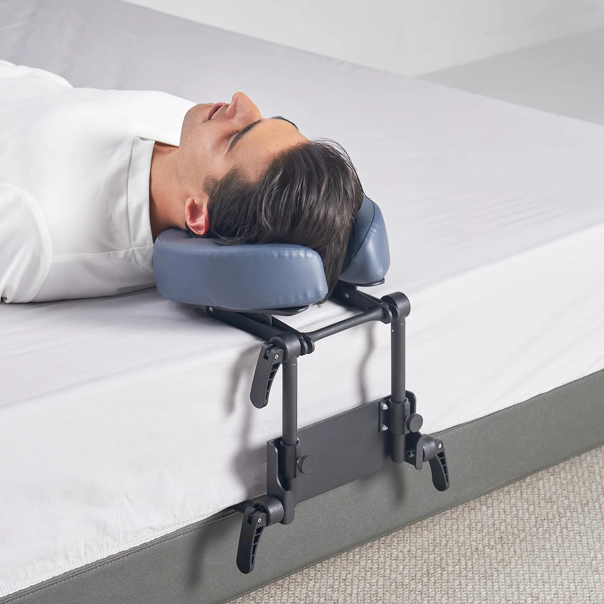 Master Massage Zagłówek z ramą do podparcia głowy, akcesoria do materaca