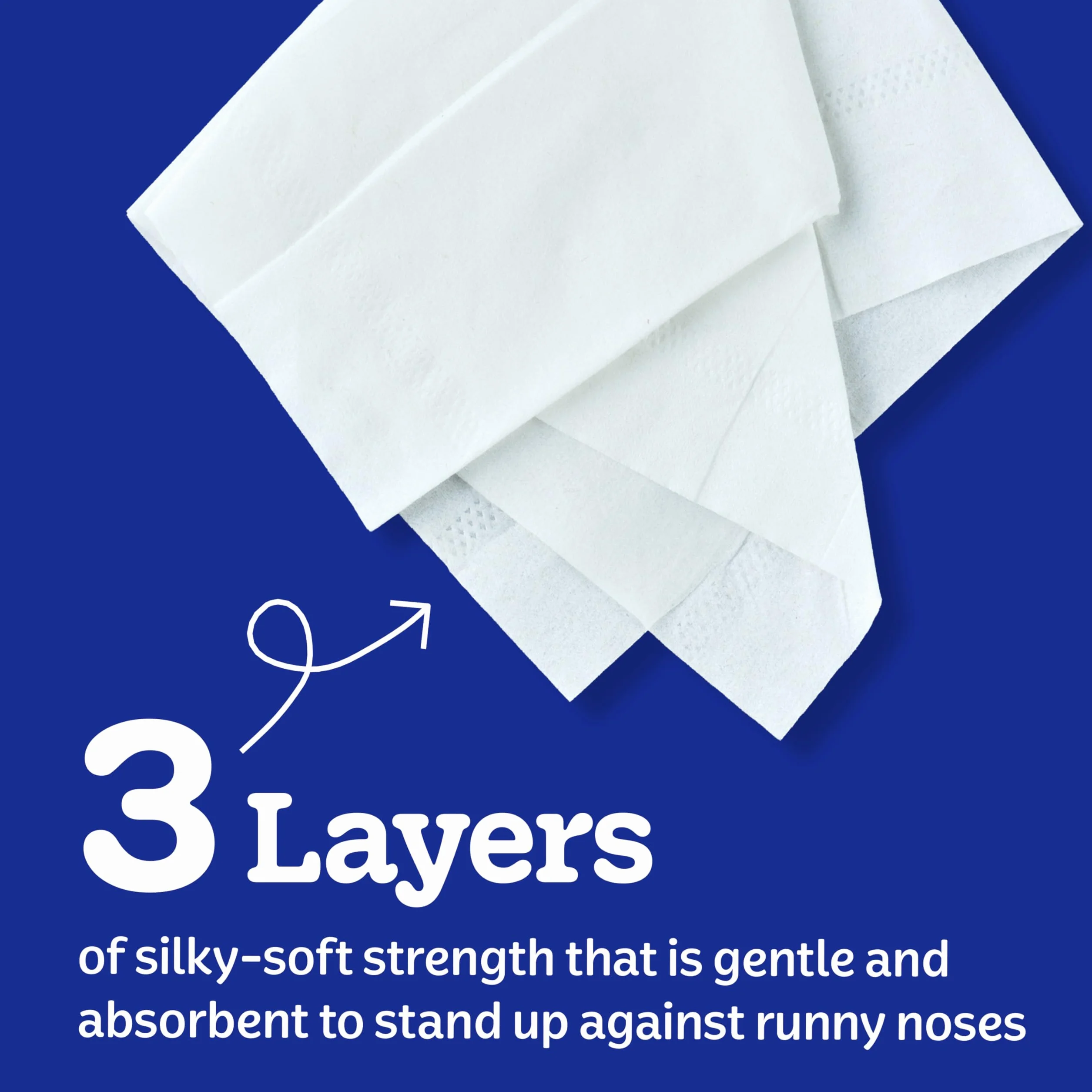 Kleenex Ultra Soft Facial Tissues, 4 Cube Boxes, 60 Tissues per Box, 3-Ply (240 Total Tissues)