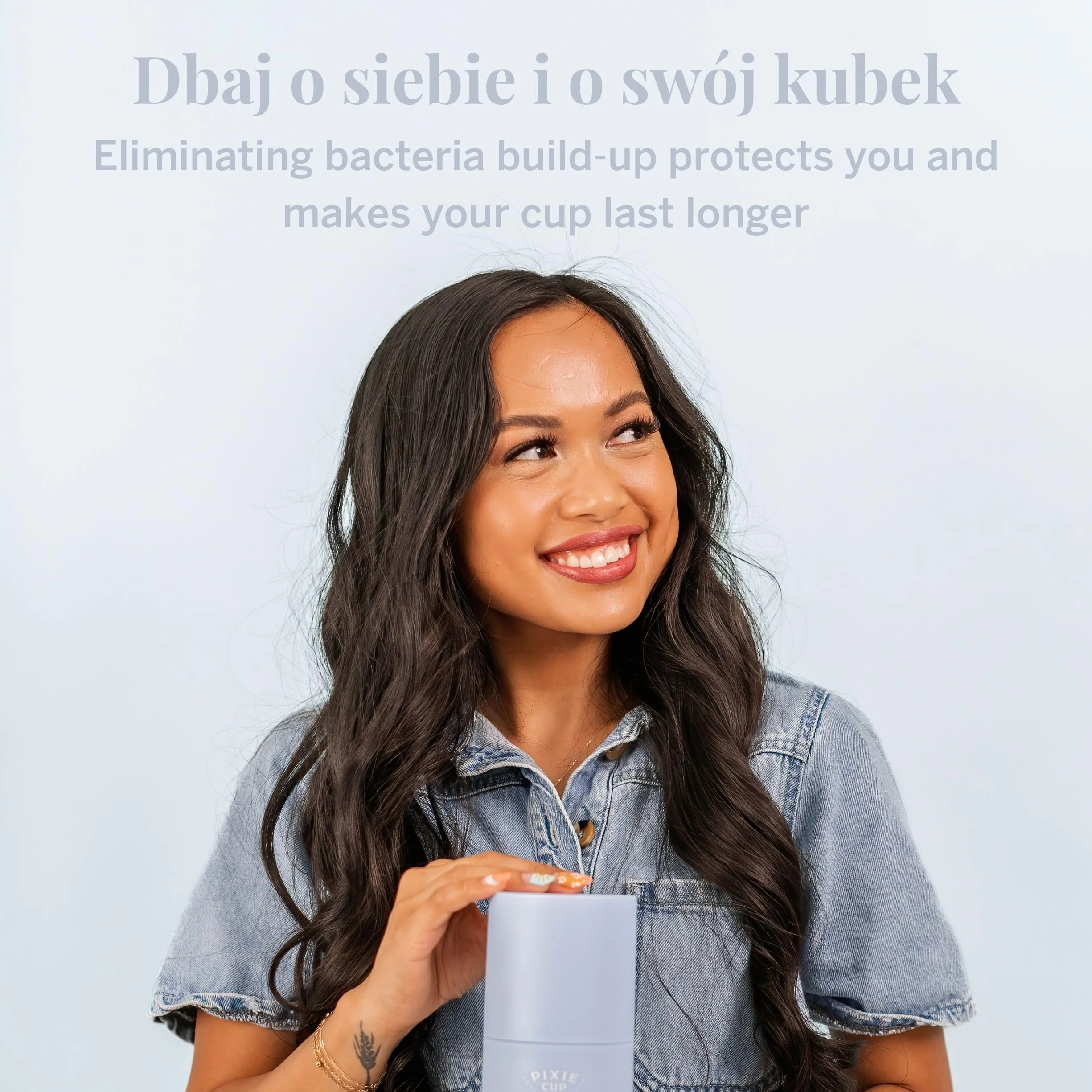 Pixie sterylizator do sterylizatora w kubku menstruacyjnym All-in-One – czyści i przechowuje kubek z okresem – zabija 99,9% zarazków parą