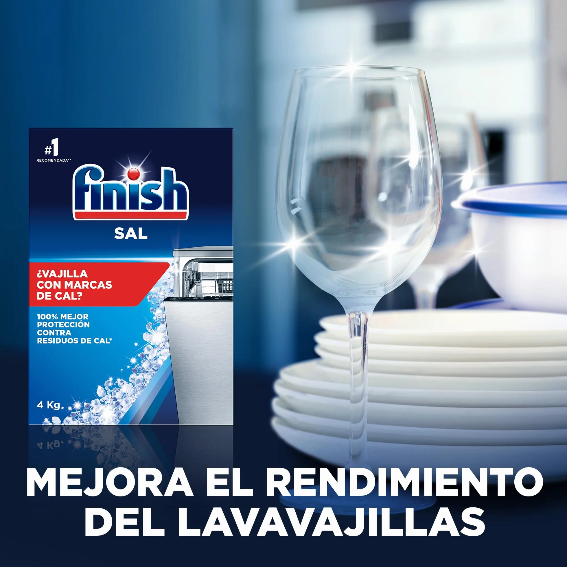 Finish Sól do Zmywarki, 4 kg