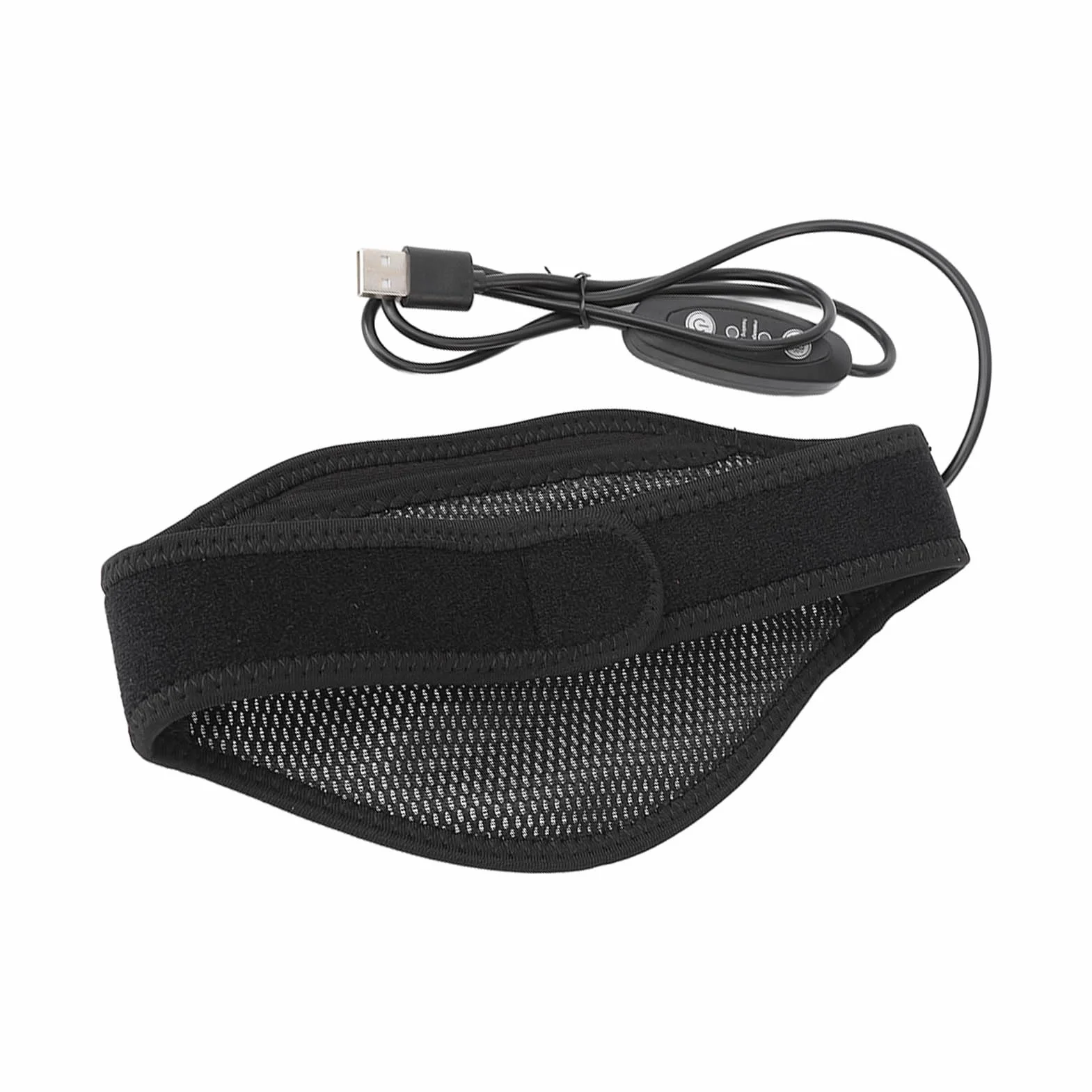 Masażer pleców szyi i ramion z ciepłem, podgrzewany masażer szyi 5-biegowy masaż wibracyjny zmywalny USB podgrzewany owijka na szyję do użytku domowego pracy biurowej