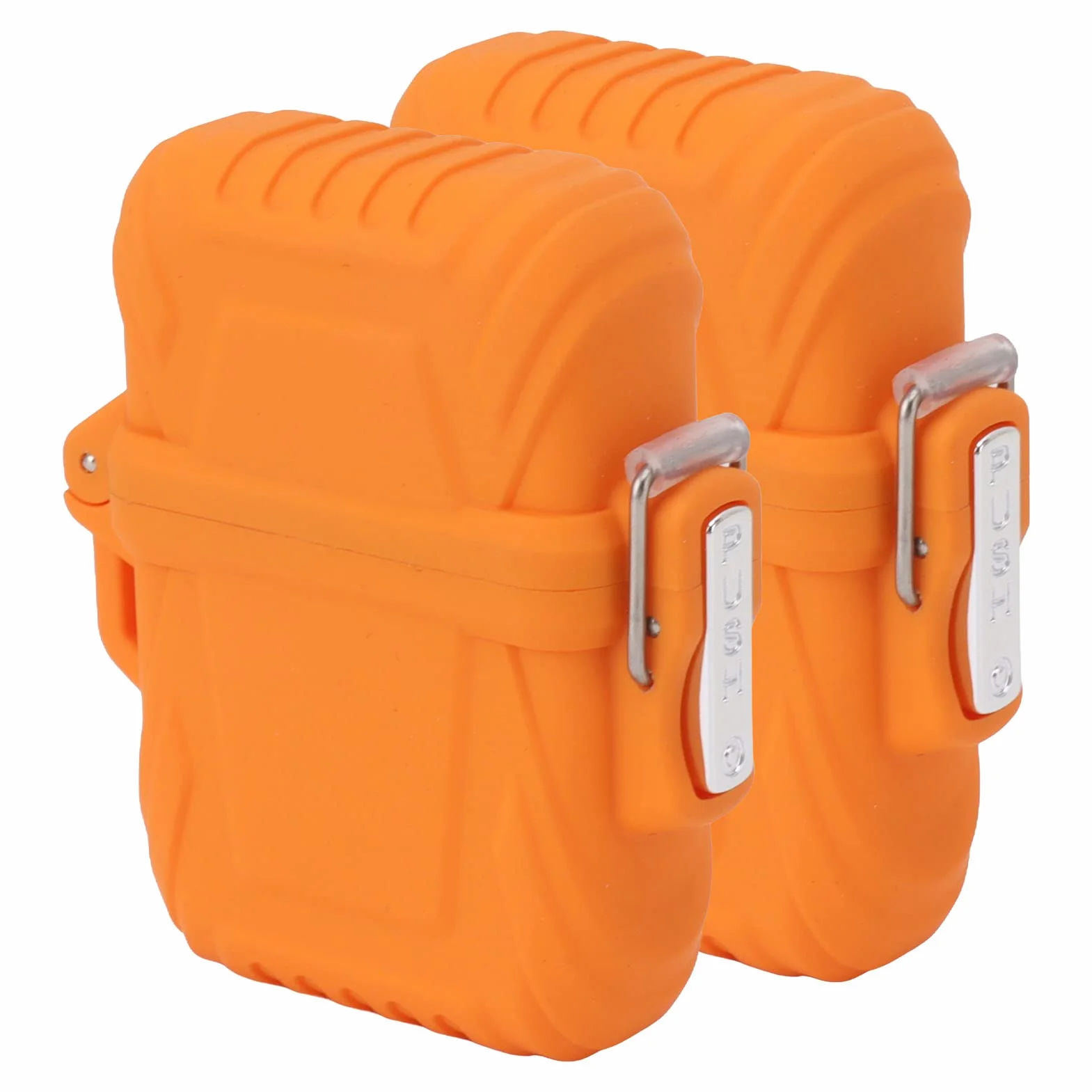 KIMISS Zapalniczka 2 szt. IP56 Wodoodporna trwała obudowa Zapalniczka Gazowa Wodoodporna Zapalniczka Gazowa Zapalniczka Outdoor Camping Travel