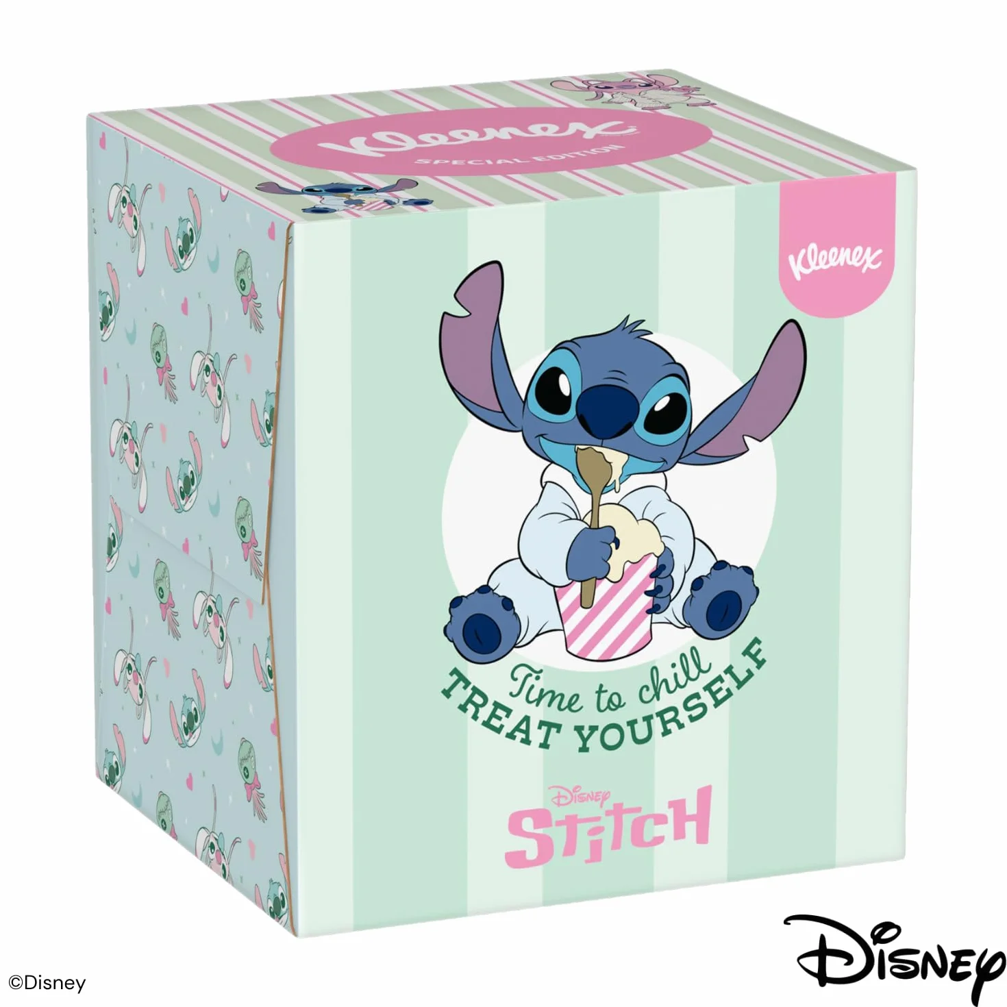Kleenex Disney pudełka na chusteczki higieniczne, różne wzory, 3-warstwowe, 12 pudełek w kostkę, po 48 chusteczek