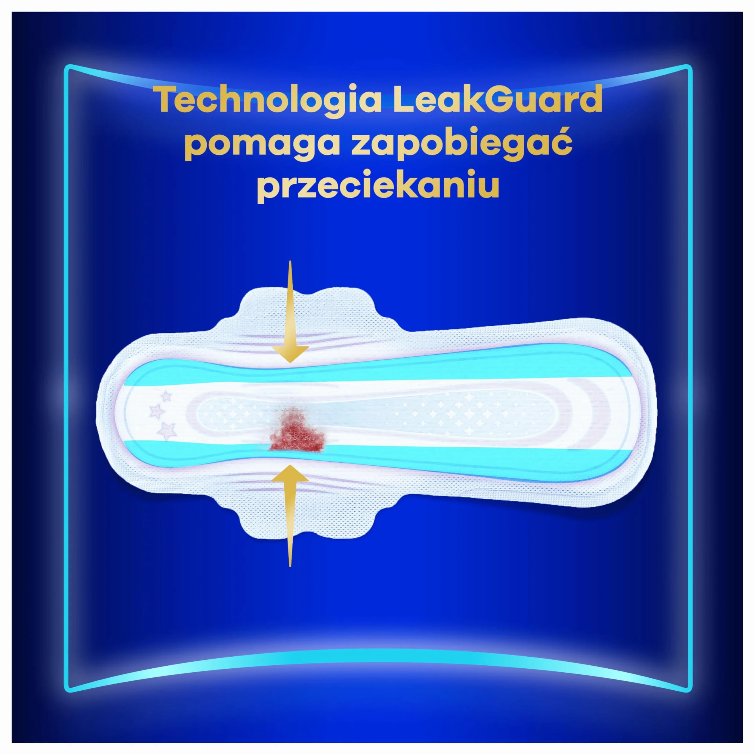 Always Ultra Podpaski Secure Night Extra rozmiar 5 ze skrzydełkami x32