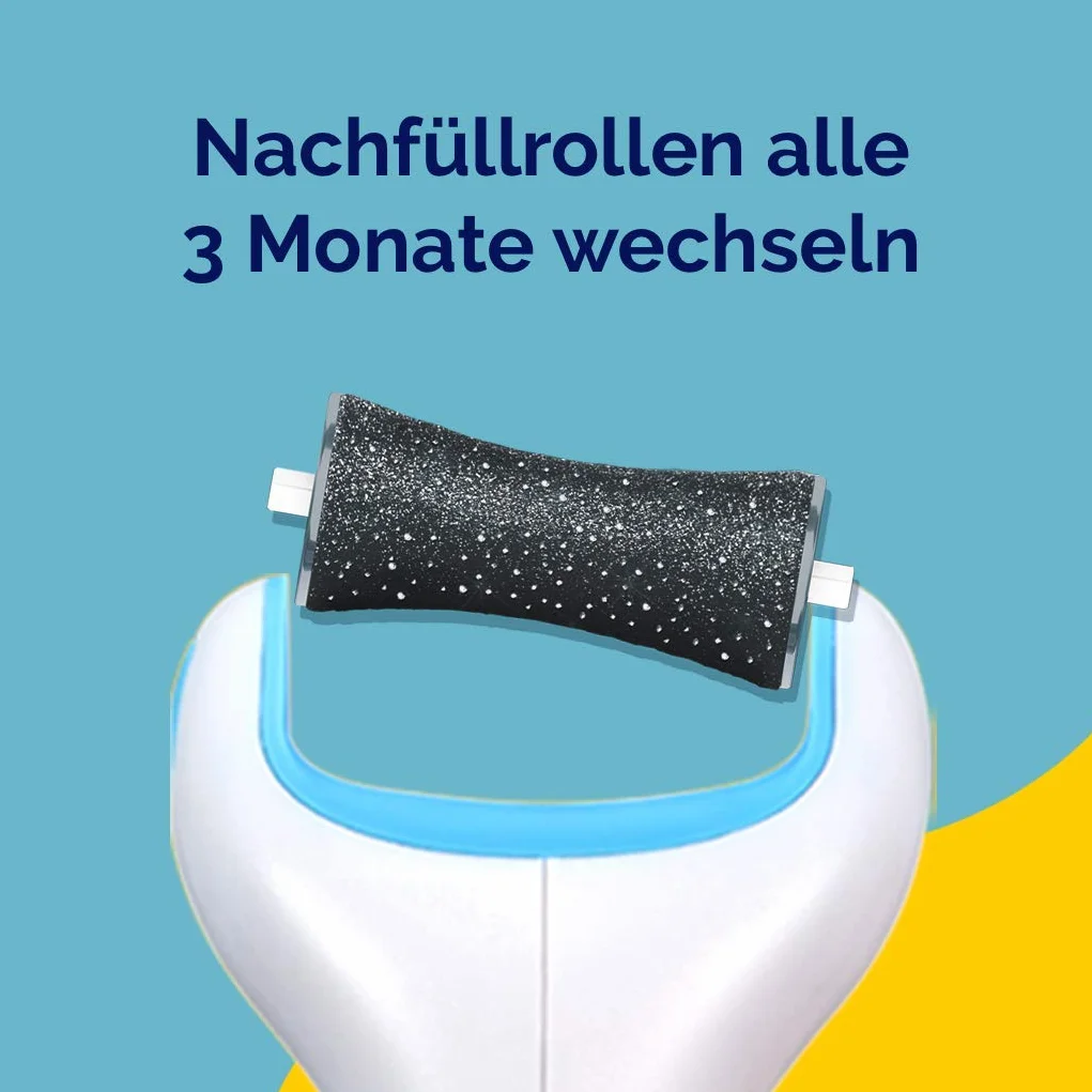 Scholl Expert Care Rolki do Pilnika, Czarny, 2 szt.