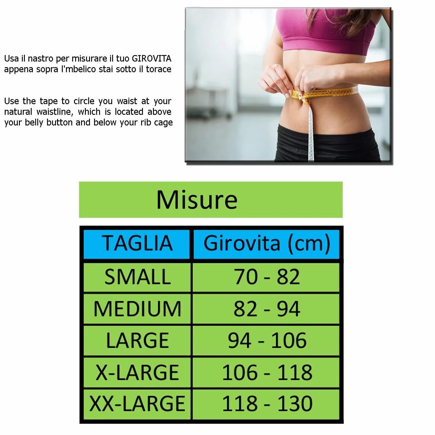 BODYPERFECT Pancerna elastyczna opaska termiczna z mieszanki wełny 50% do pleców brzucha nerek i wątroby (6° (ekstra długi 54/56))